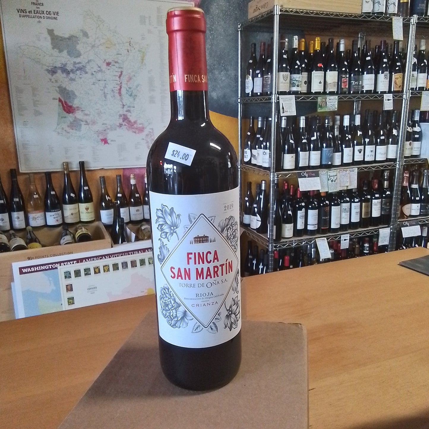 LA RIOJA ALTA 2021 Tempranillo 'Crianza' 'Finca San Martin' (Rioja, Spain)