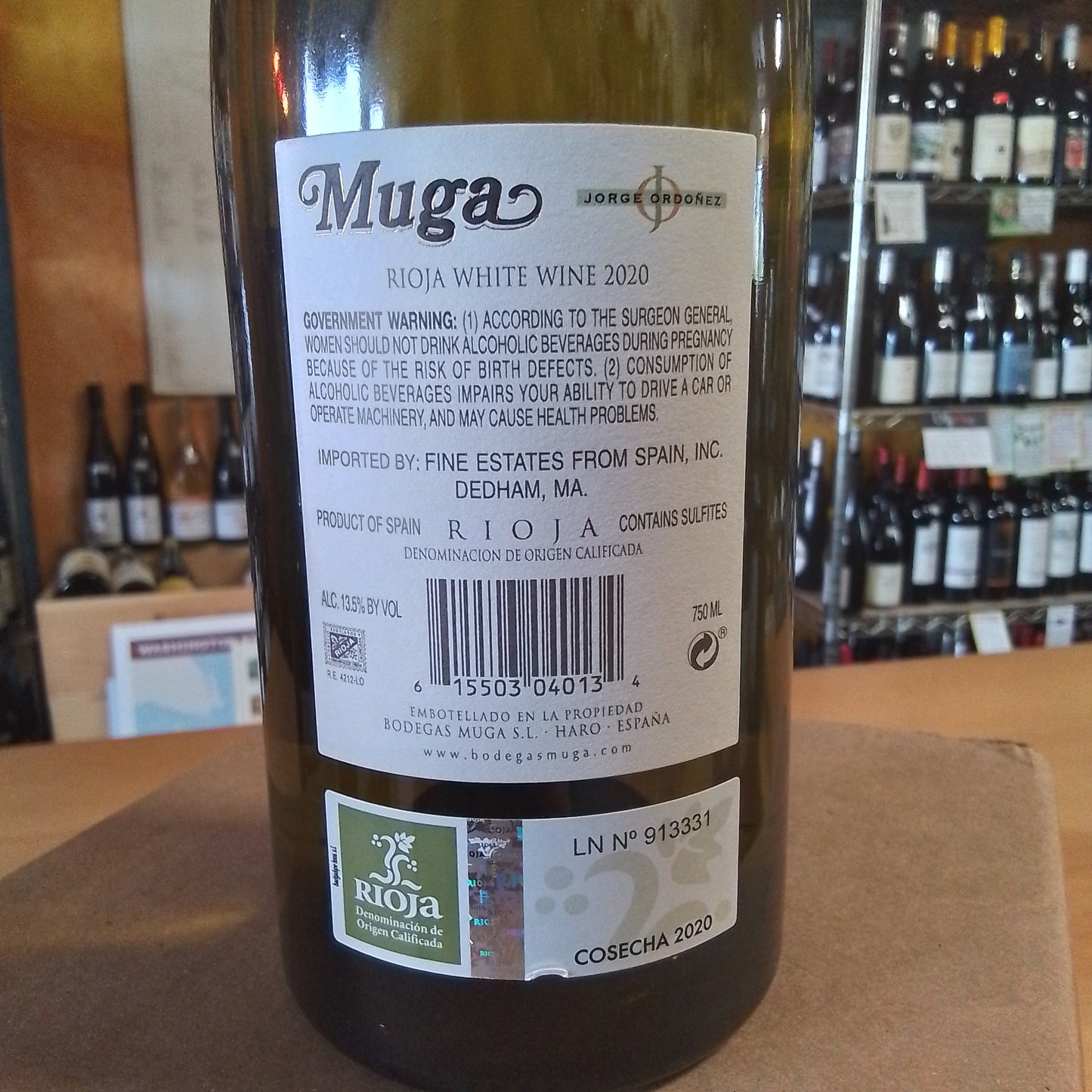 BODEGAS MUGA 2020 White Blend (Rioja, Spain)