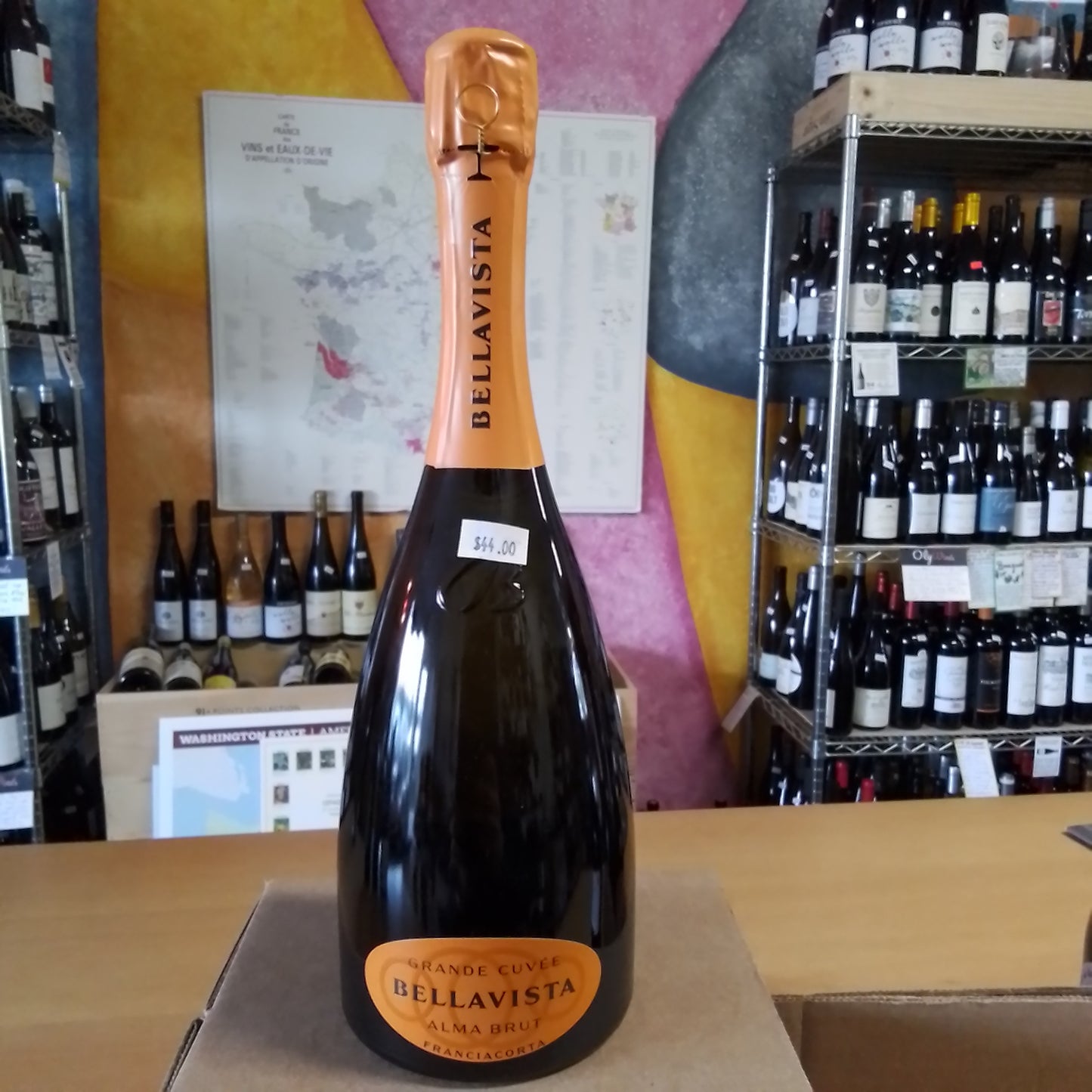 BELLAVISTA NV Sparkling Wine 'Franciacorta Alma Cuvee Brut' (Lombardy, Italy)