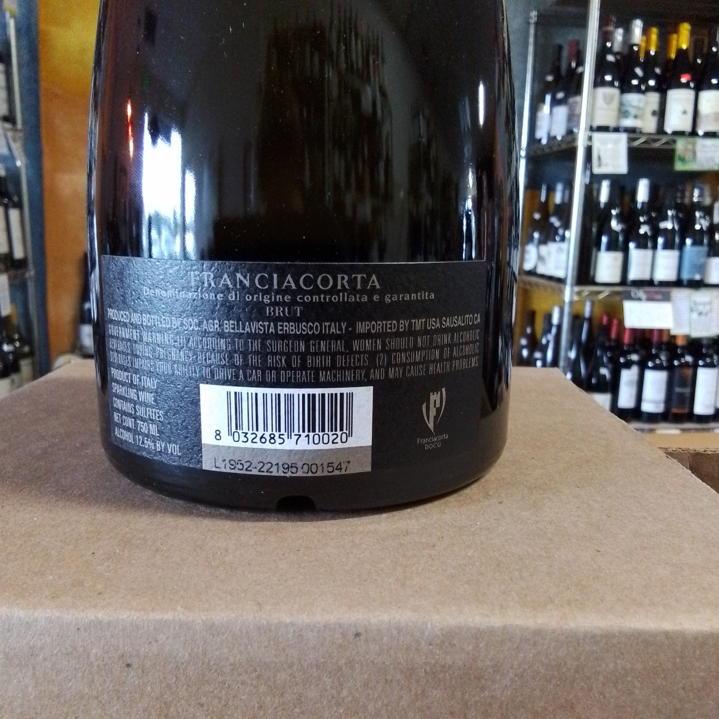 BELLAVISTA NV Sparkling Wine 'Franciacorta Alma Cuvee Brut