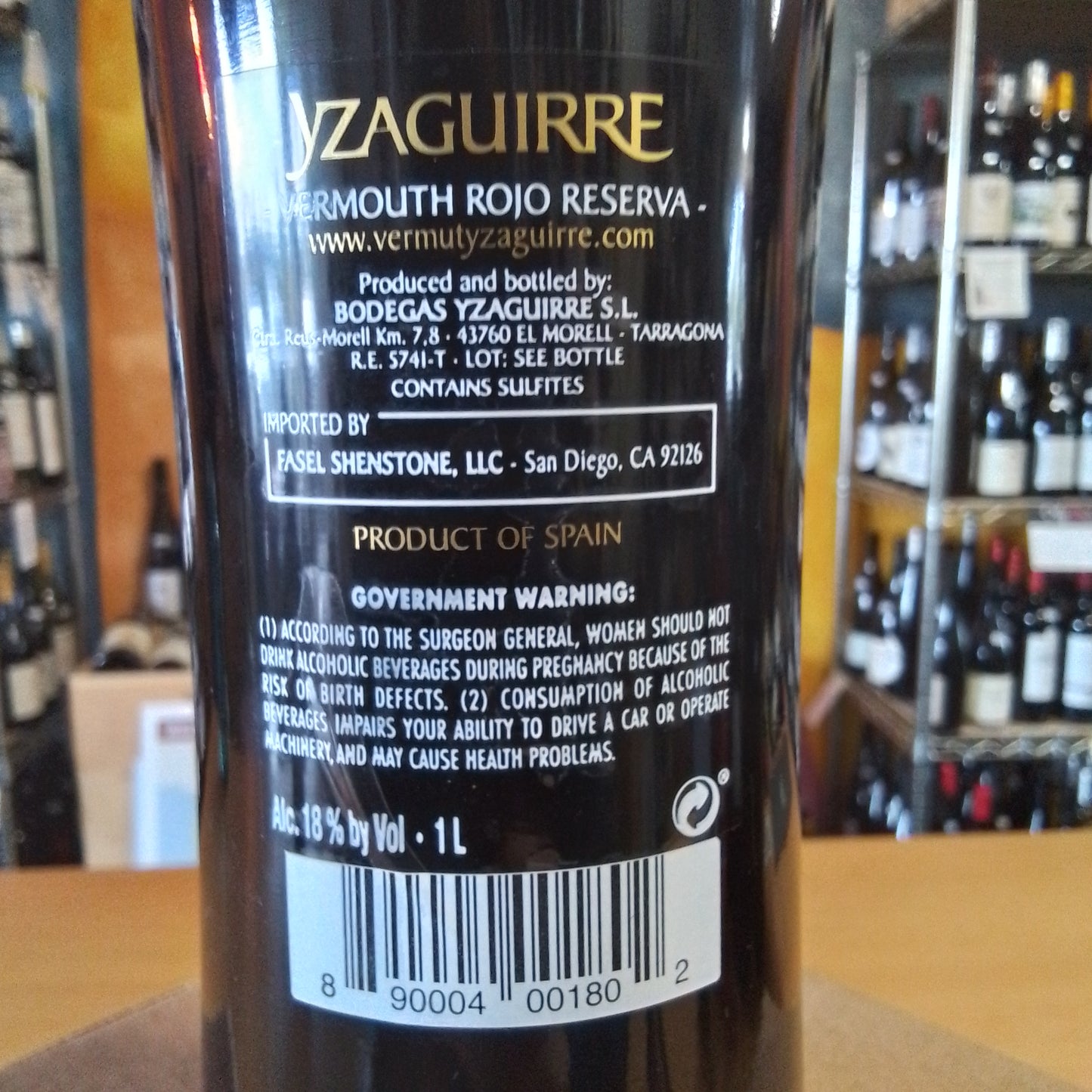 BODEGAS YZAGUIRRE Vermouth 'Rojo Reserva' (Spain)