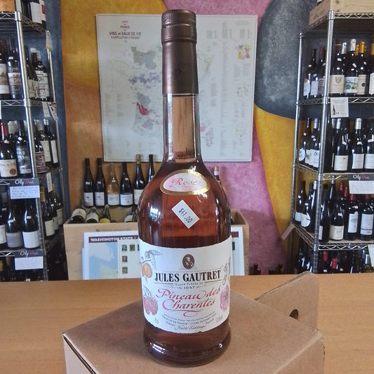 JULES GAUTRET Brandy 'Pineau Des Charentes Rose' (Cognac, France)