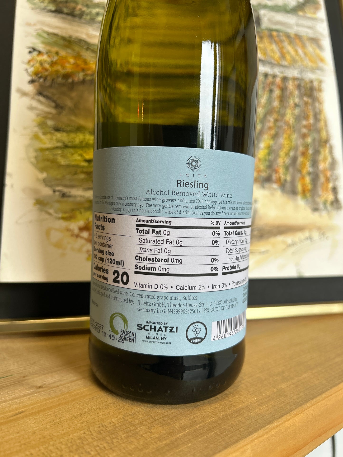 LEITZ NV Riesling ‘Eins Zwei Zero’ Non-alcoholic (Germany)