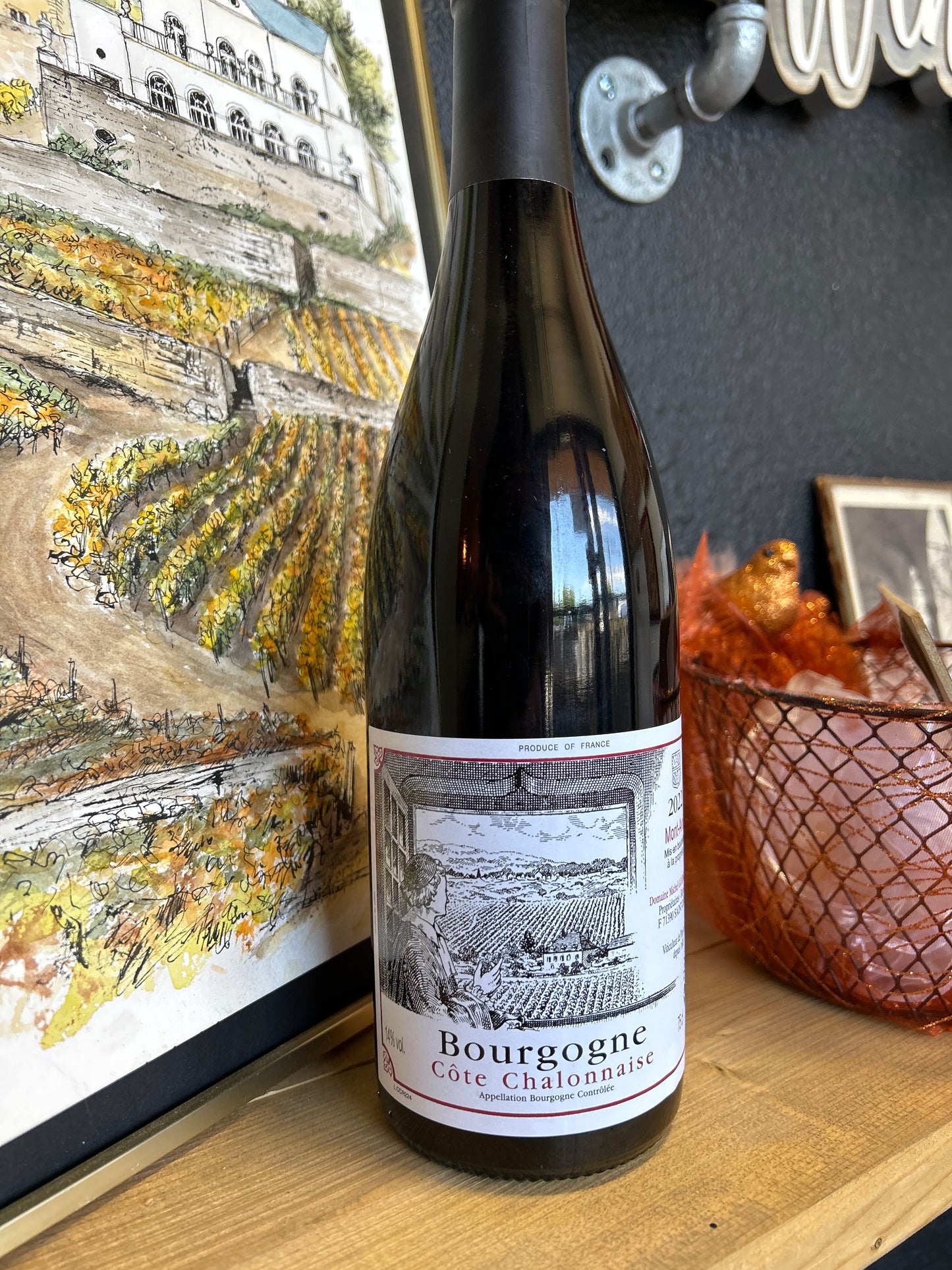 MICHEL GOUBARD 2022 Bourgogne Rouge 'Mont-Avril' (Cote Chalonnaise, Burgundy, France)