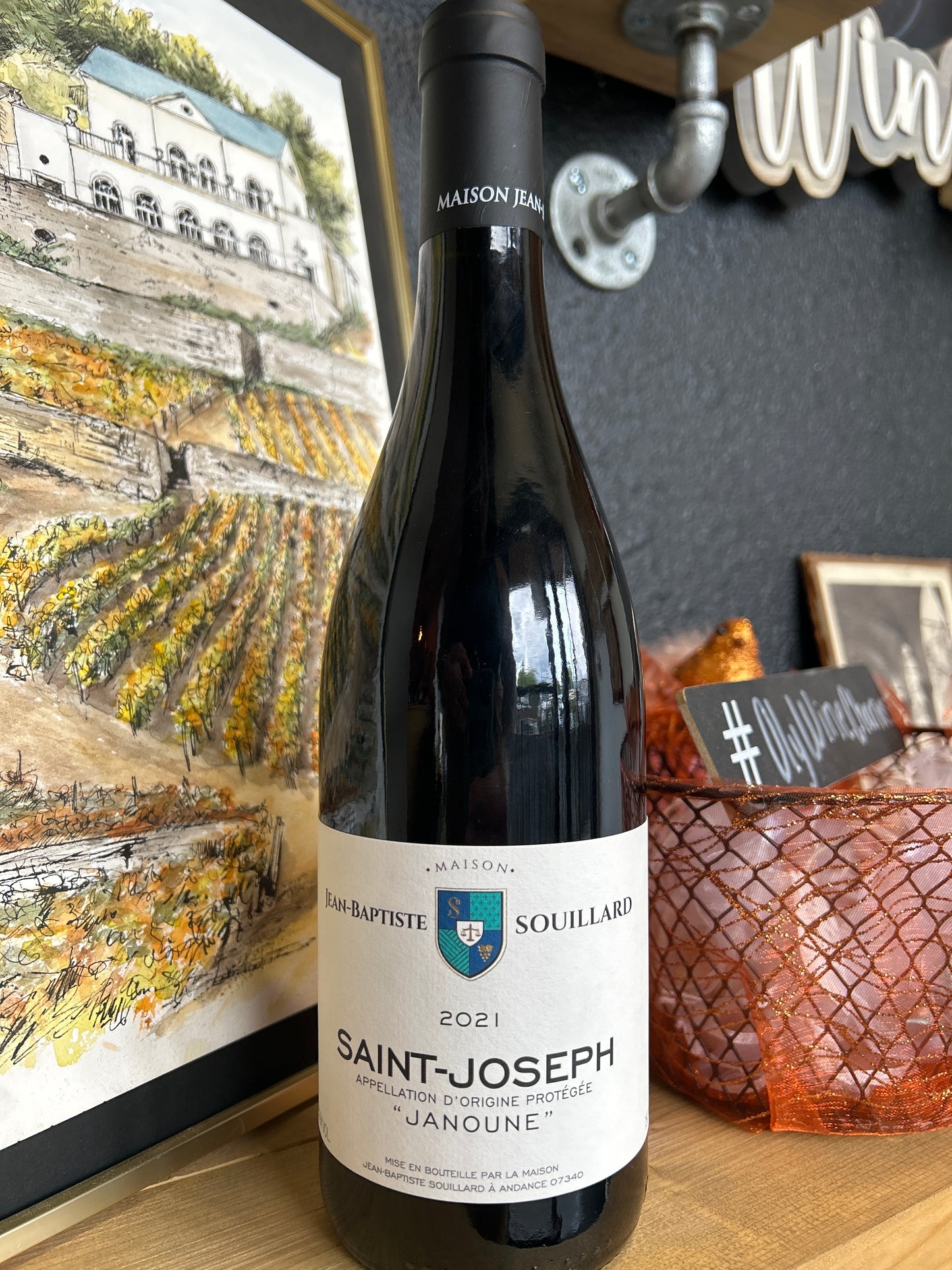 JEAN-BAPTISTE SOUILLARD 2021  Saint Joseph ‘Janoune’ (Rhône, France)