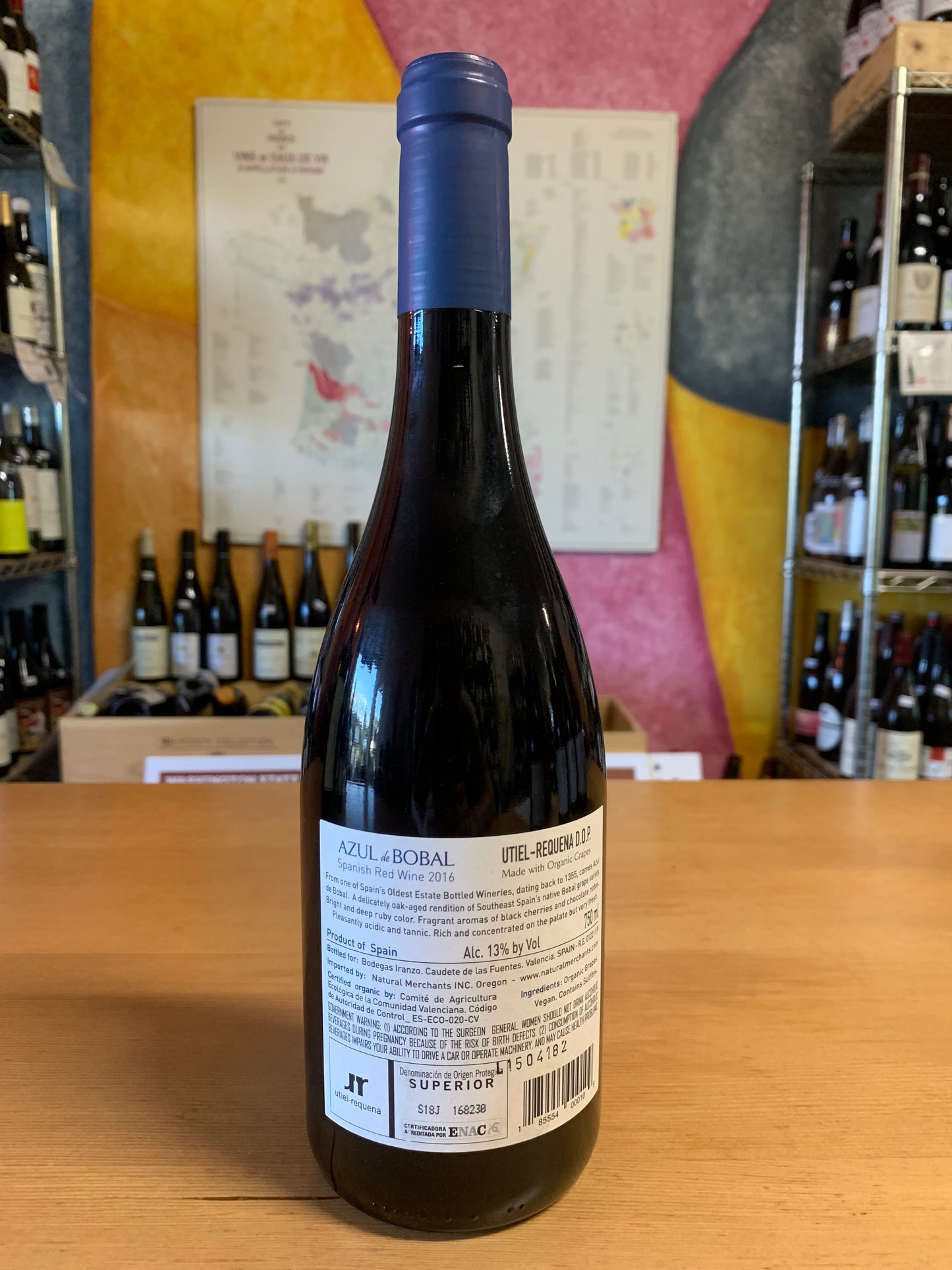 BODEGAS IRANZO 2016 Bobal 'Azul de Bobal' (Valencia, SP)