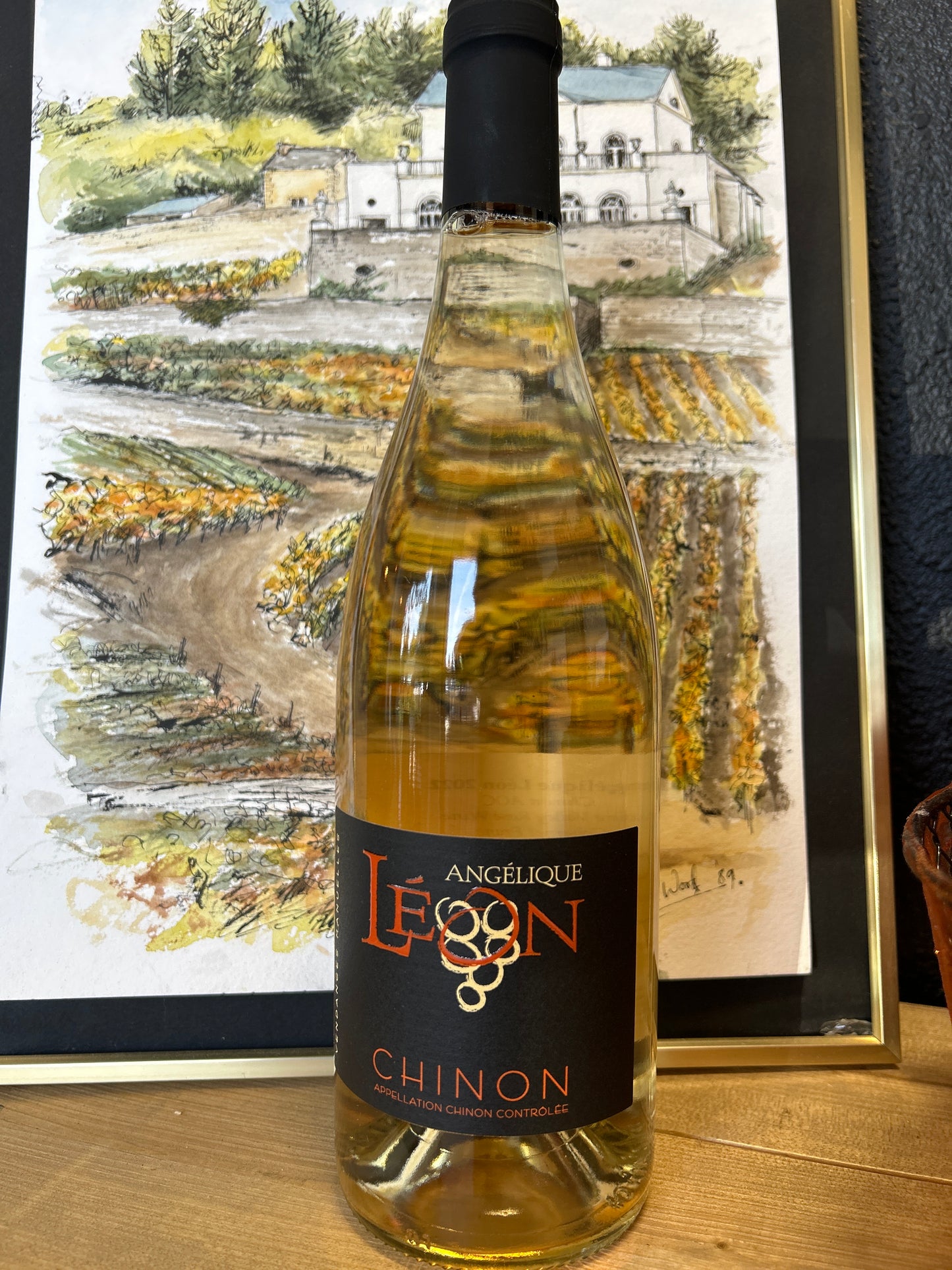 ANGELIQUE LEON 2021 Chinon Rose (Loire, France)