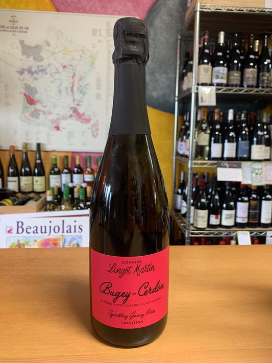 DOMAINE LINGOT MARTIN NV Sparkling Gamay Rose (Bugey-Cerdon, France)