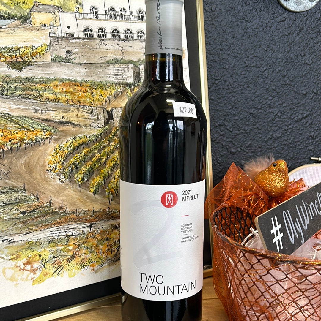 TWO MOUNTAIN 2022 Estate Merlot (Yakima Valley, WA)