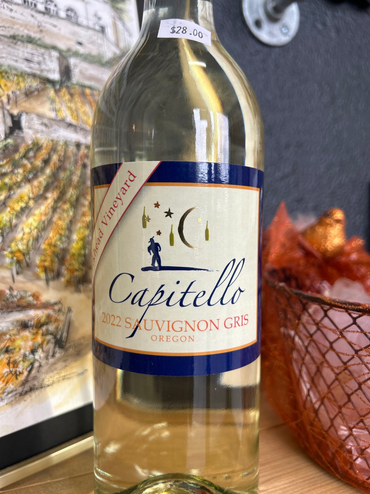 CAPITELLO 2022 Sauvignon Gris 'Elkhead Vineyard' (Oregon)