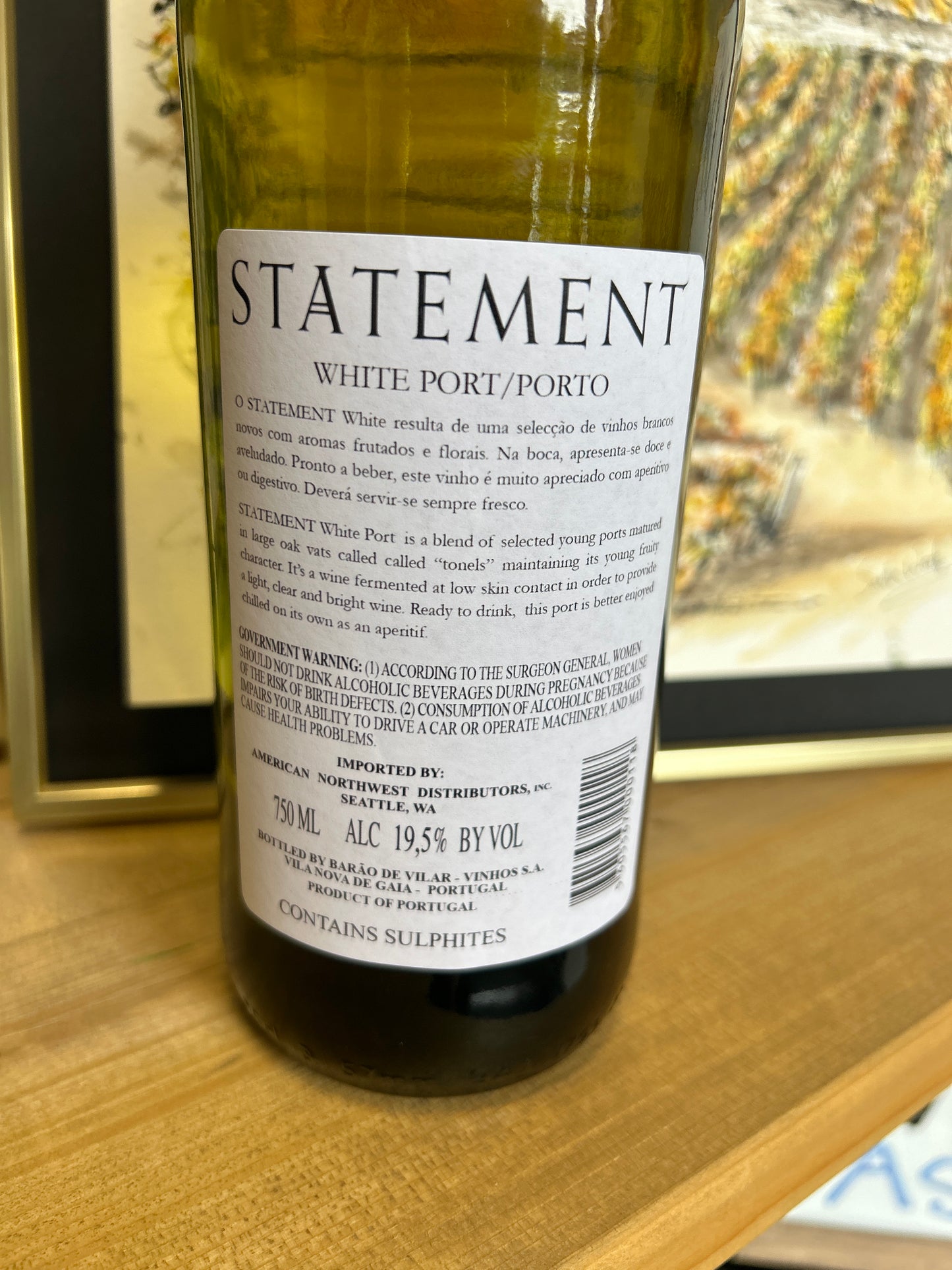 STATEMENT White Port