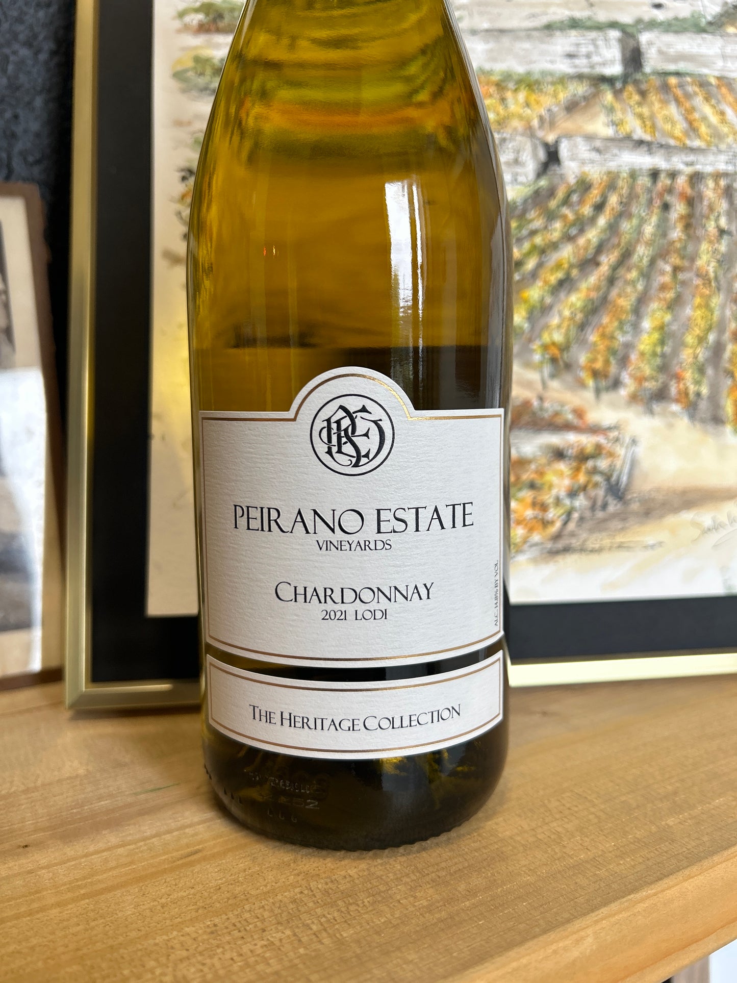 PEIRANO ESTATE 2021 Chardonnay ‘Heritage Collection’ (Lodi, CA)