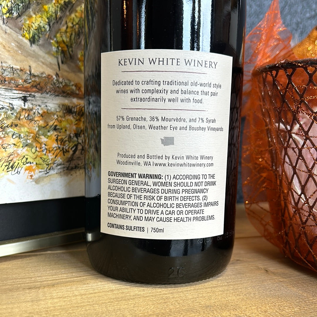 KEVIN WHITE 2022 Red Wine ‘La Fraternité’ (Yakima Valley, WA)