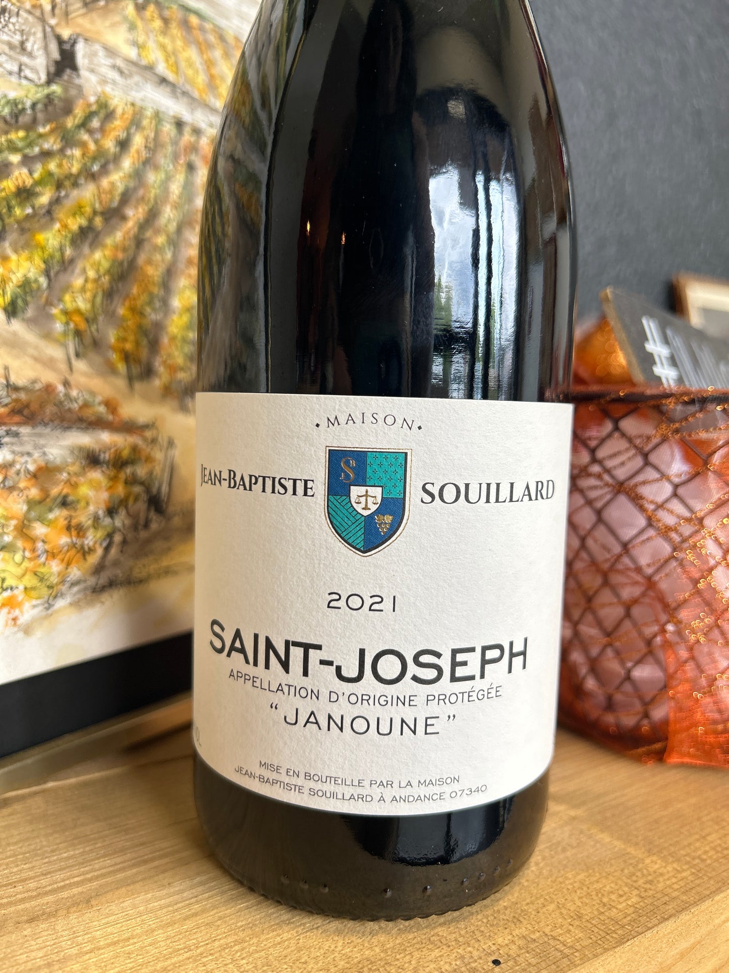 JEAN-BAPTISTE SOUILLARD 2021  Saint Joseph ‘Janoune’ (Rhône, France)