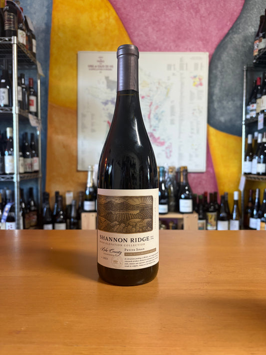 SHANNON RIDGE 2023 High Elevation Petite Syrah (Lake County, CA)