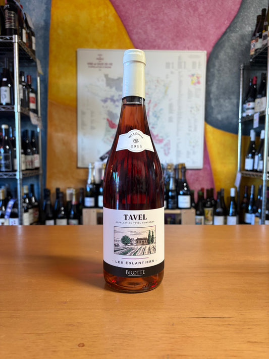 BROTTE 2025 Tavel Rose 'Les Eglantiers' (Rhone, FR)
