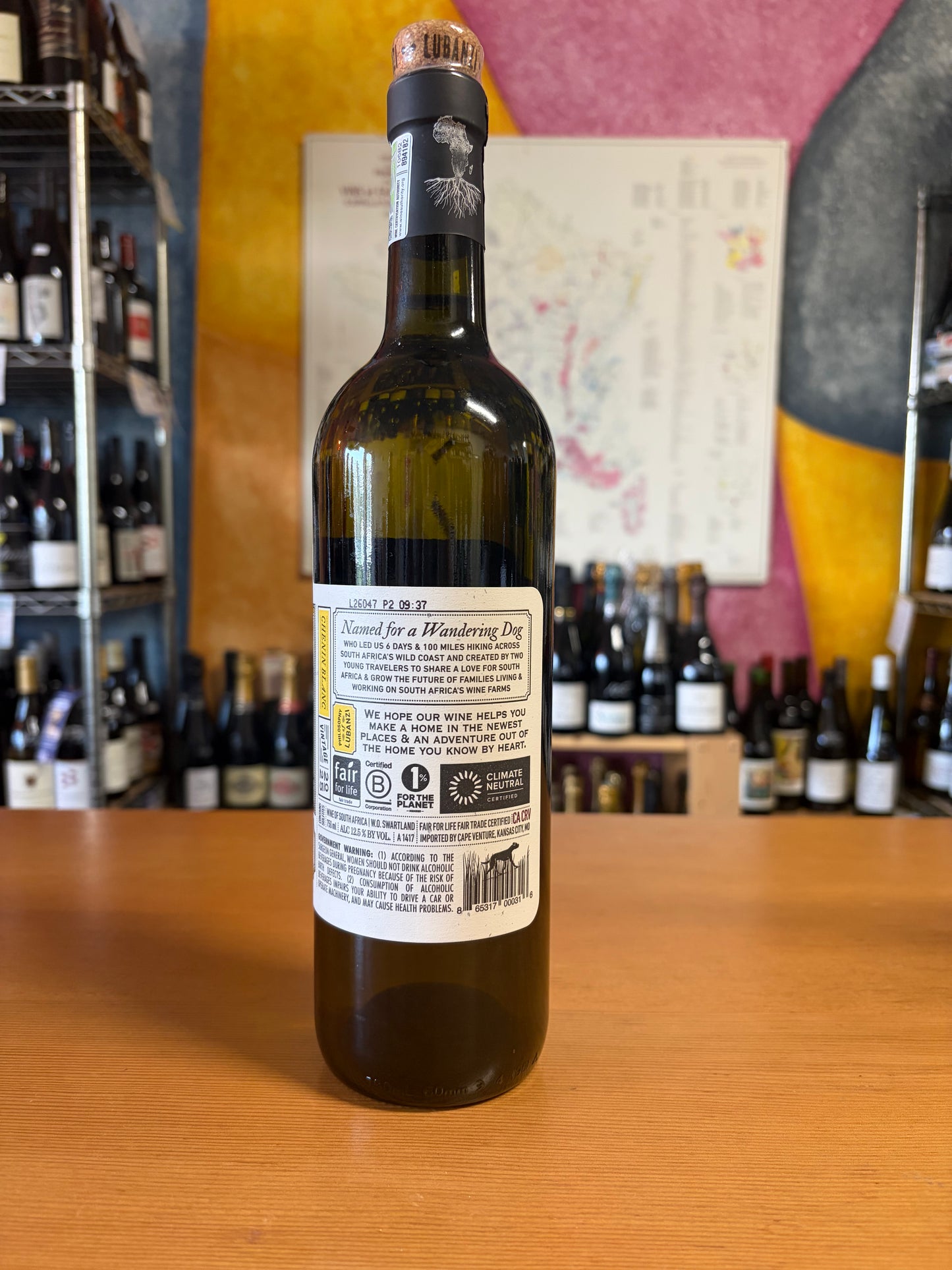 LUBANZI 2025 Chenin Blanc (Swartland, Sth Africa)