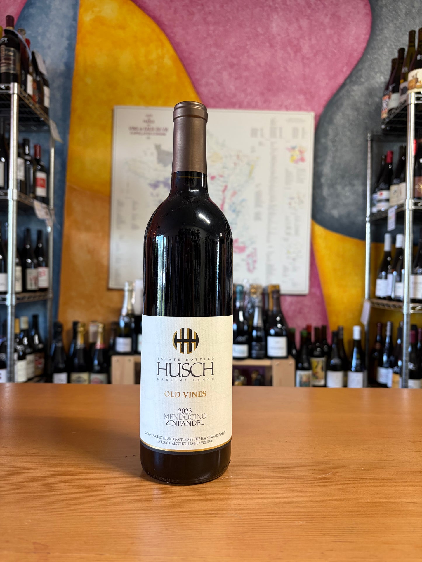 HUSCH 2023 Old Vines Zinfandel (Mendocino County, CA)