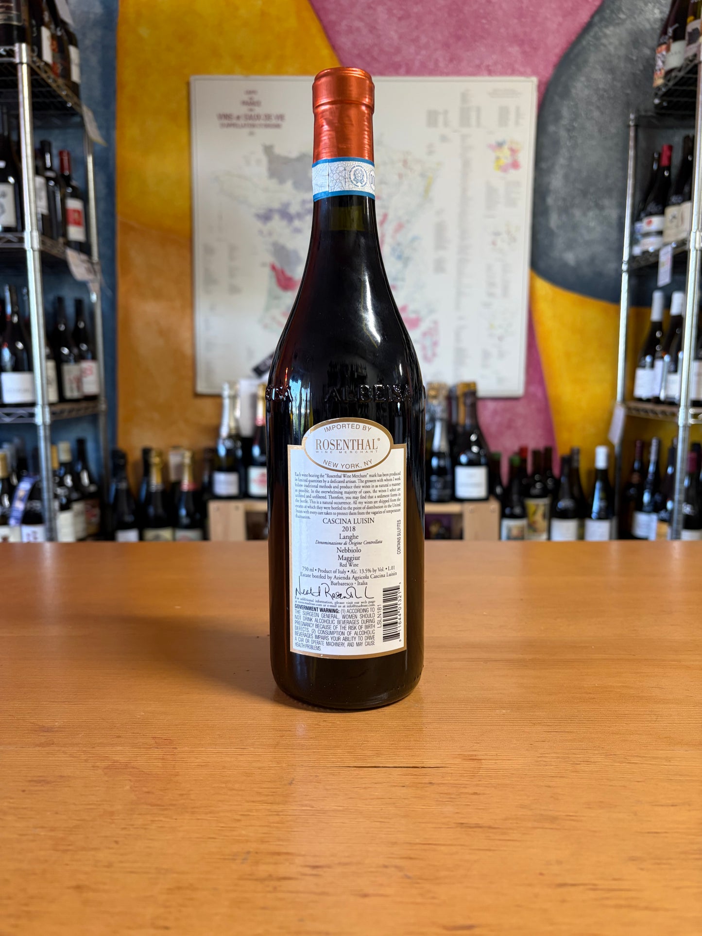 CASCINA LUISIN 2018 Langhe Nebbiolo 'Magguir' (Piedmonte, Italy)