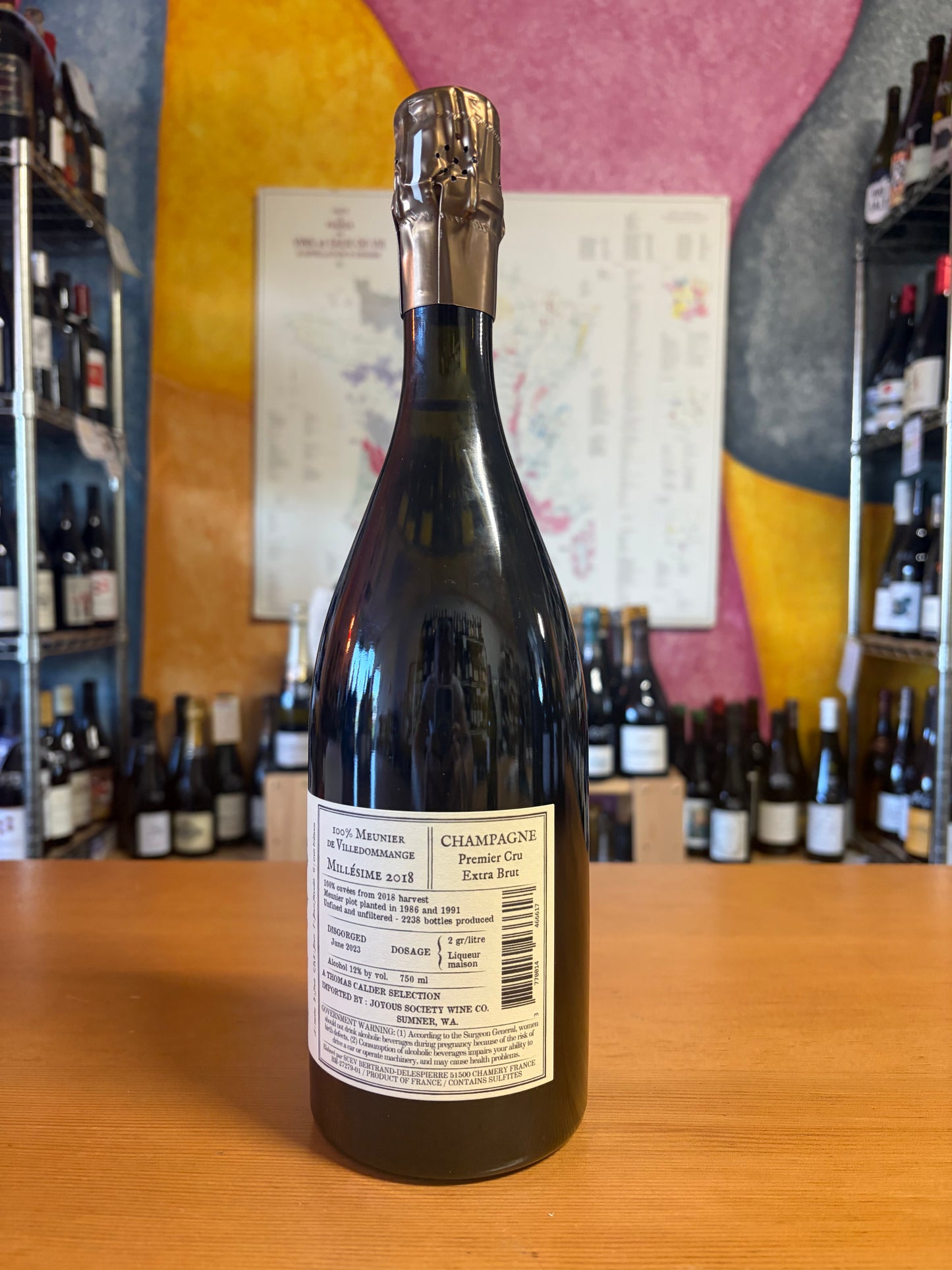 CHAMPAGNE BERTRAND DELESPIERRE 2018 'Villedommange' (FRANCE)