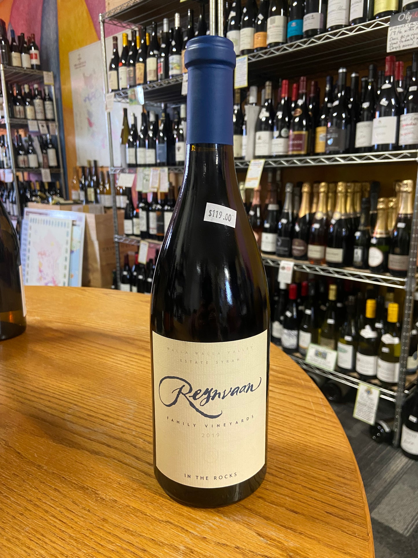 REYNVAAN FAMILY WINERIES 2019 Estate Syrah 'In The Rocks' (Walla Walla, WA)