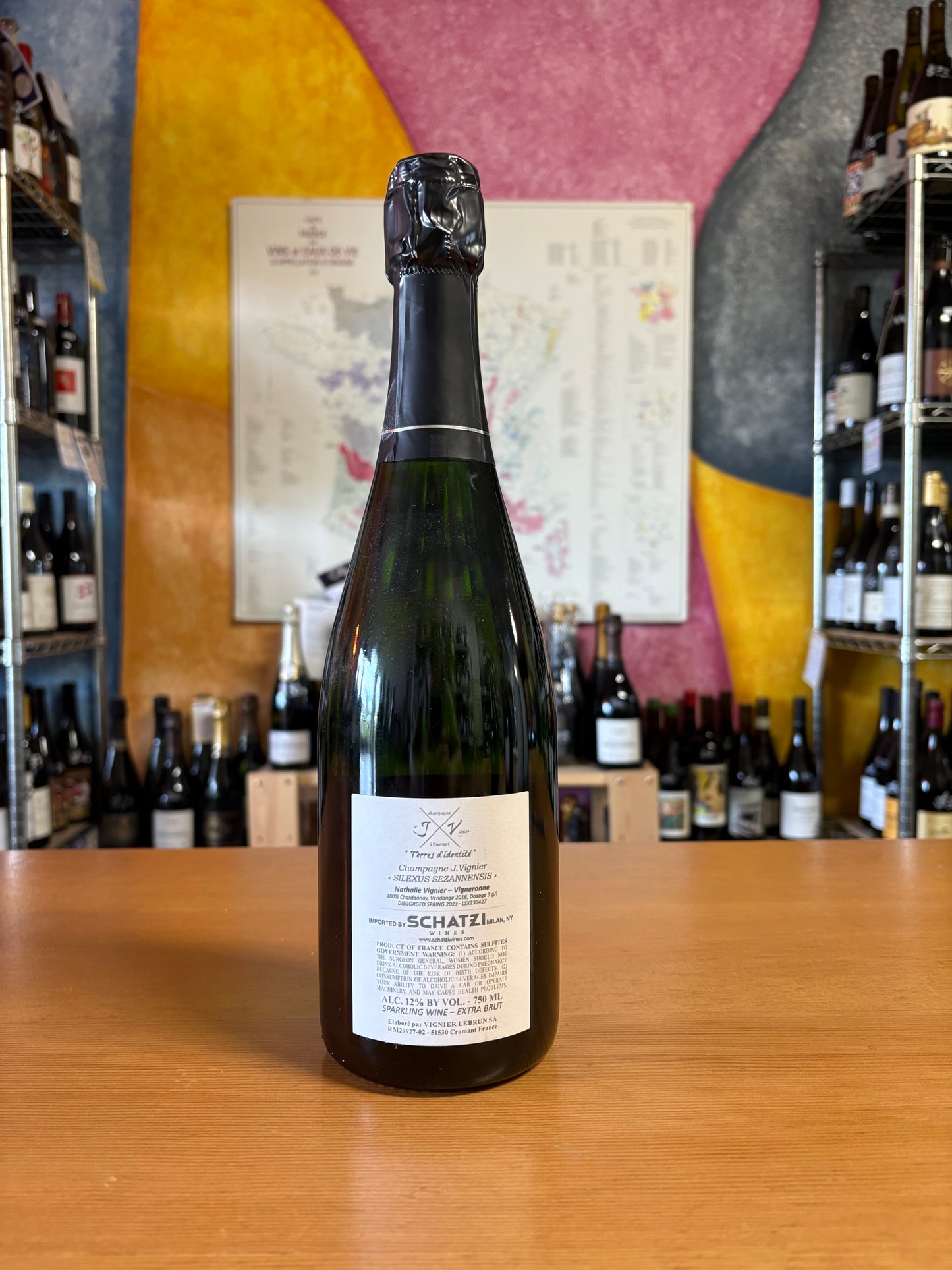 J. VIGNIER NV Blanc de Blanc Brut 'Silexus Sezannensis' (Champagne, FR)