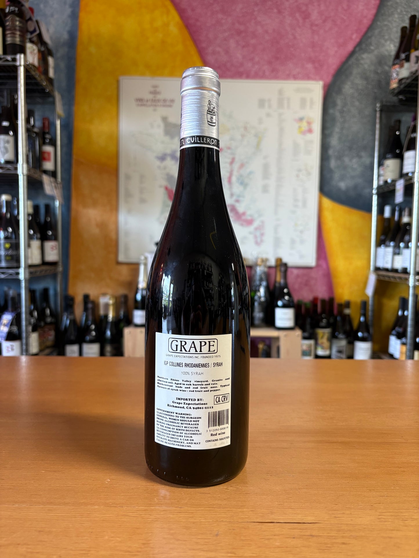 CUILLERON 2024 Syrah 'Les Vignes d'a Cote' (Rhone, FR)
