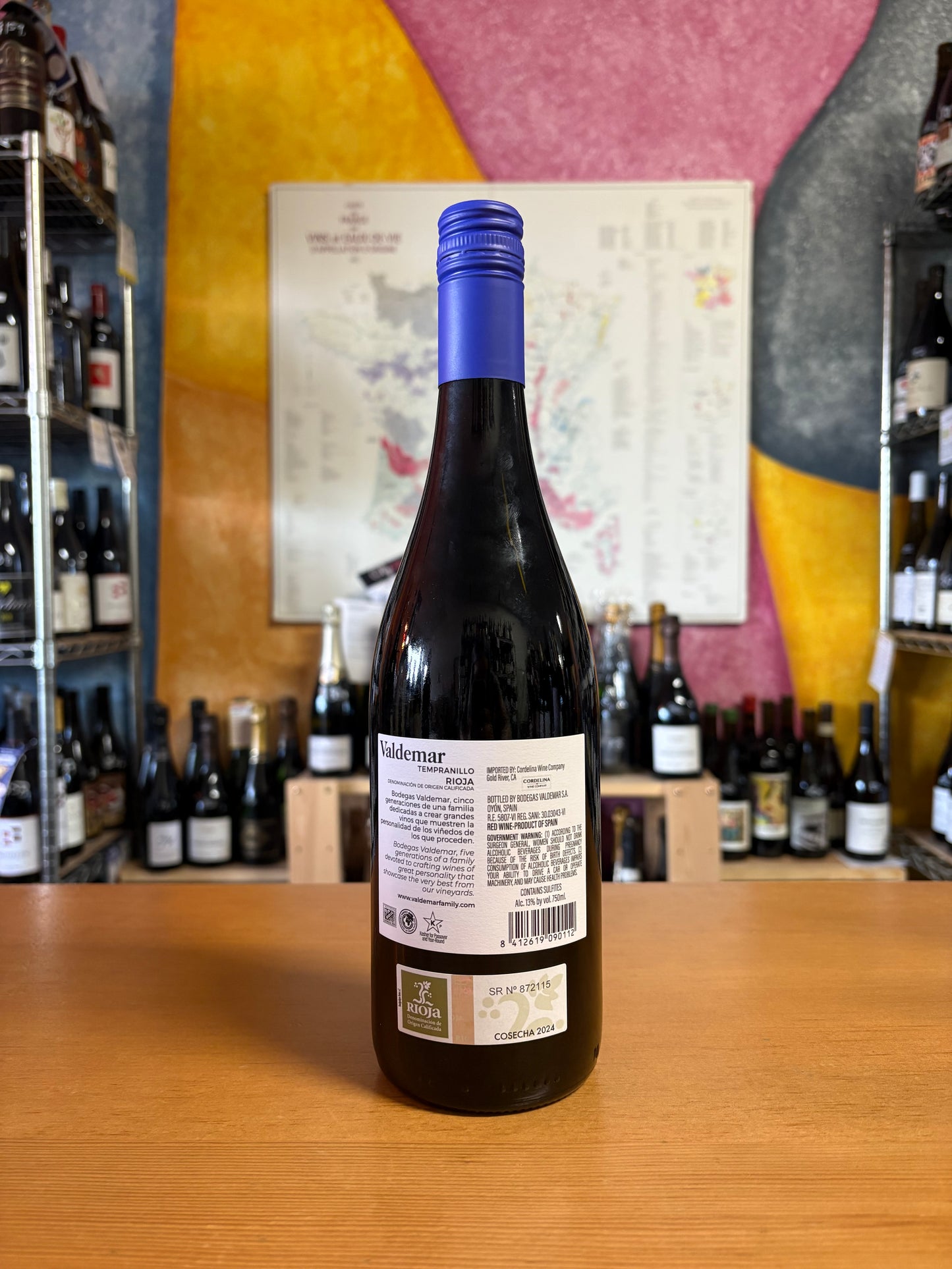 BODEGAS VALDEMAR 2024 Kosher Tempranillo (Rioja, Spain)