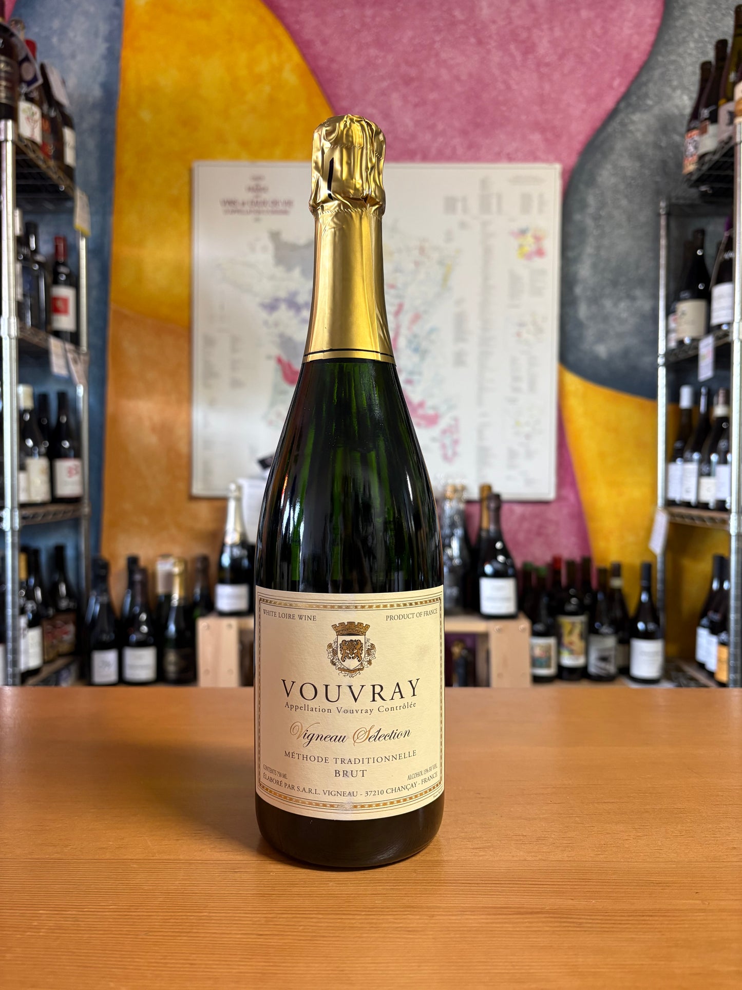 DOMAINE VIGNEAU-CHEVREAU NV Vouvray Brut (Loire, FR)