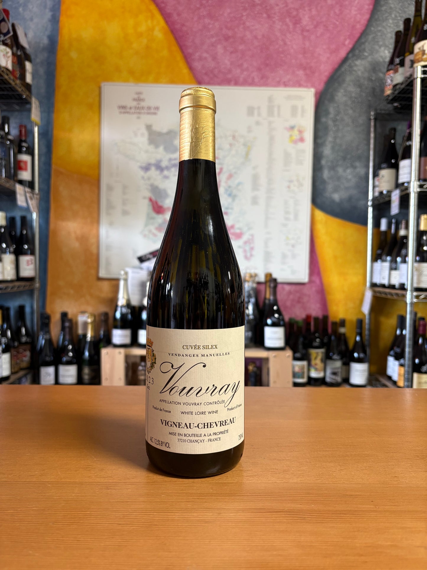 DOMAINE VIGNEAU-CHEVREAU 2023 Vouvray Sec 'Cuvee Silex' (Loire, FR)