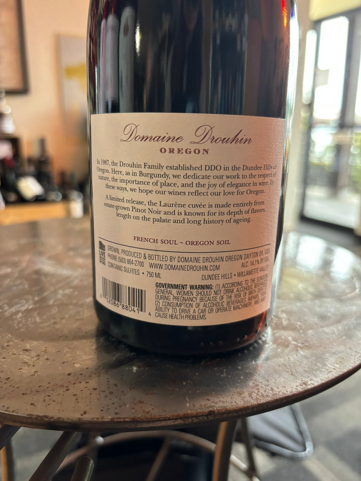 DOMAINE DROUHIN 2021 Pinot Noir 'Laurene' (Willamette Valley, OR)