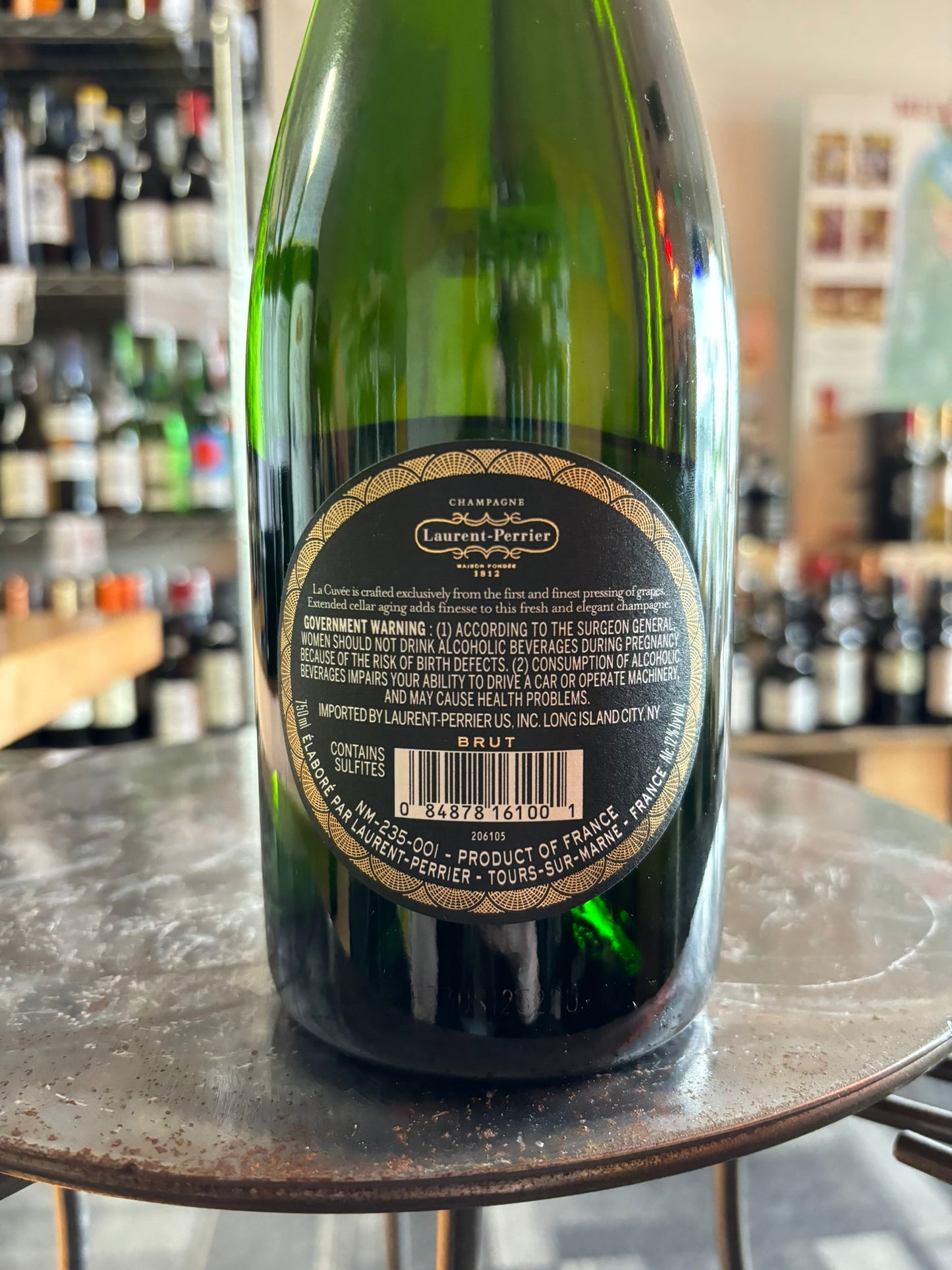 LAURENT-PIERRE NV Champagne 'La Cuvee Brut' (Champagne, France)