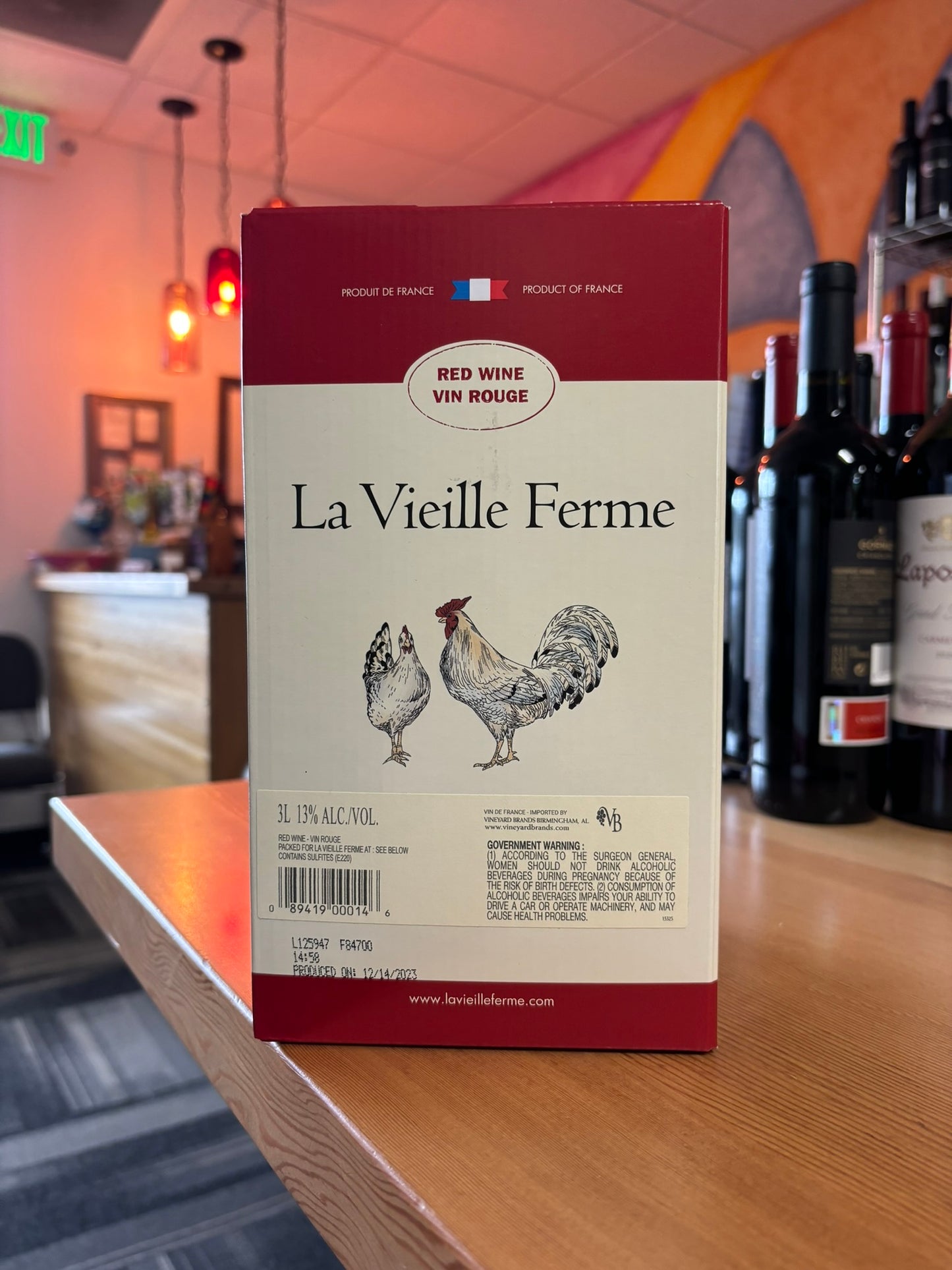 LA VIEILLE FERME NV Red Bag in Box Blend (France)