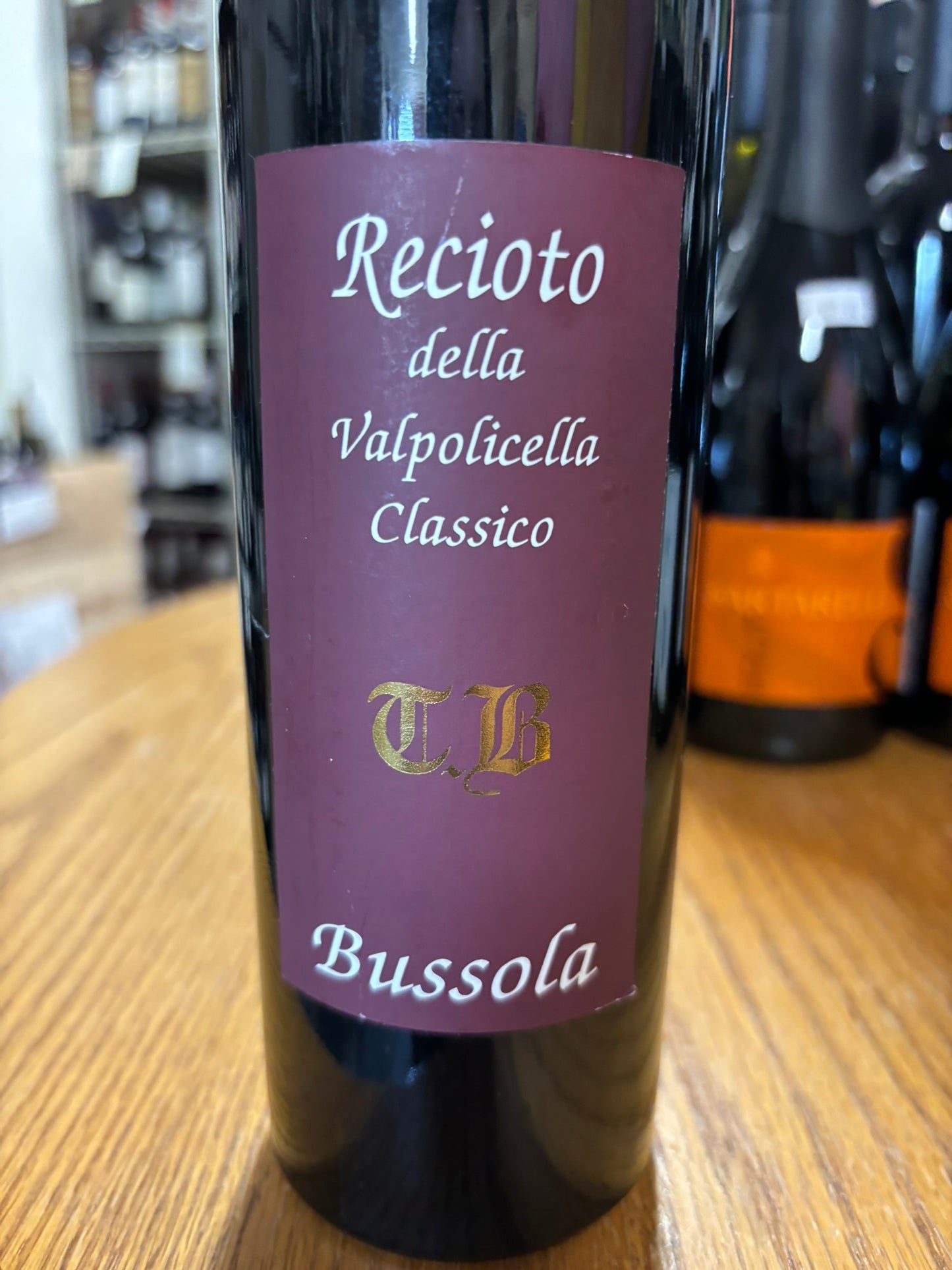 DOMAINE T. BUSSOLA 2001 Red Blend 'Recioto della Valpolicella Classico' (Veneto, Italy)