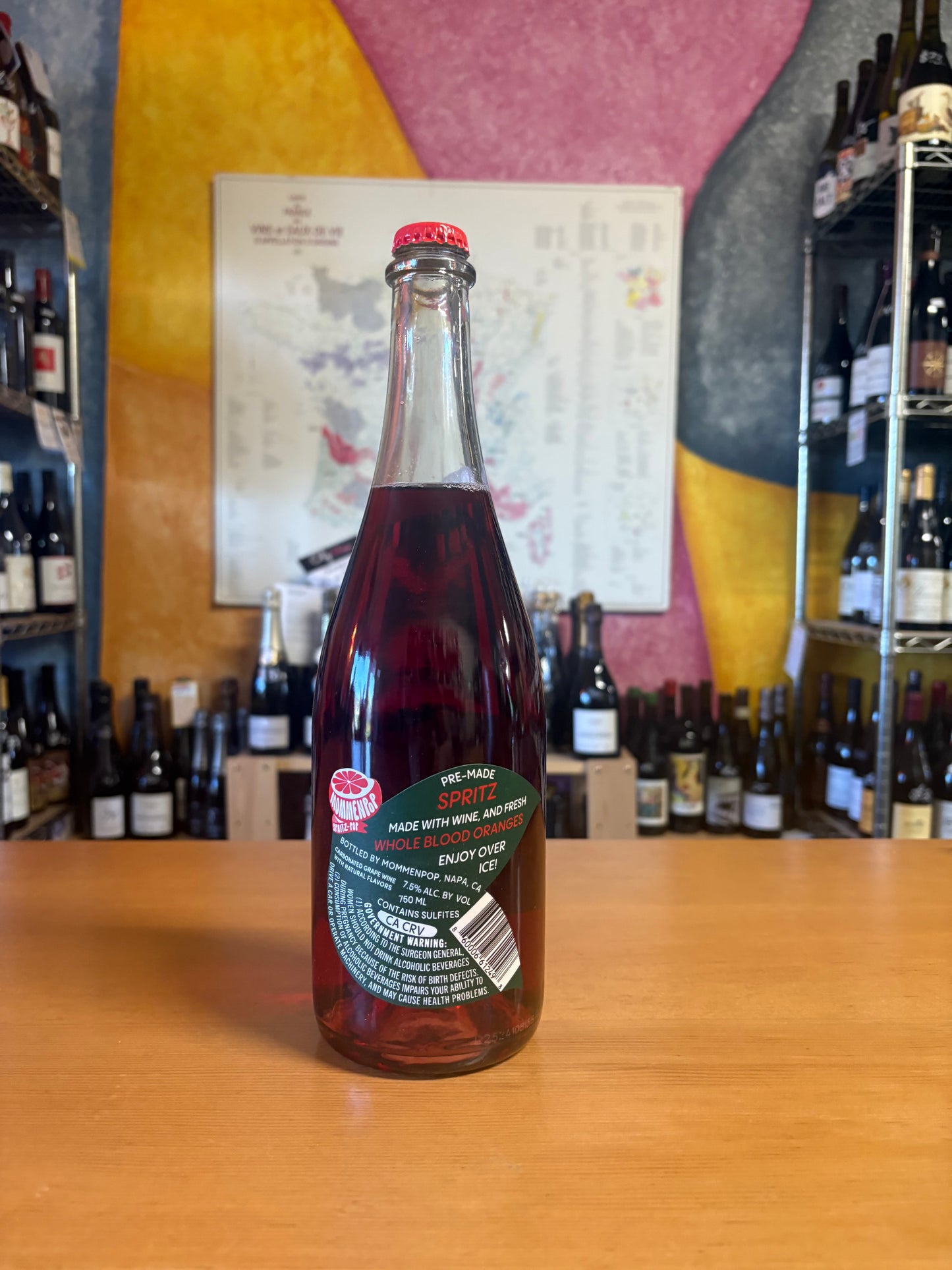 MOMMENPOP NV Blood Orange Spritz (Napa, CA)