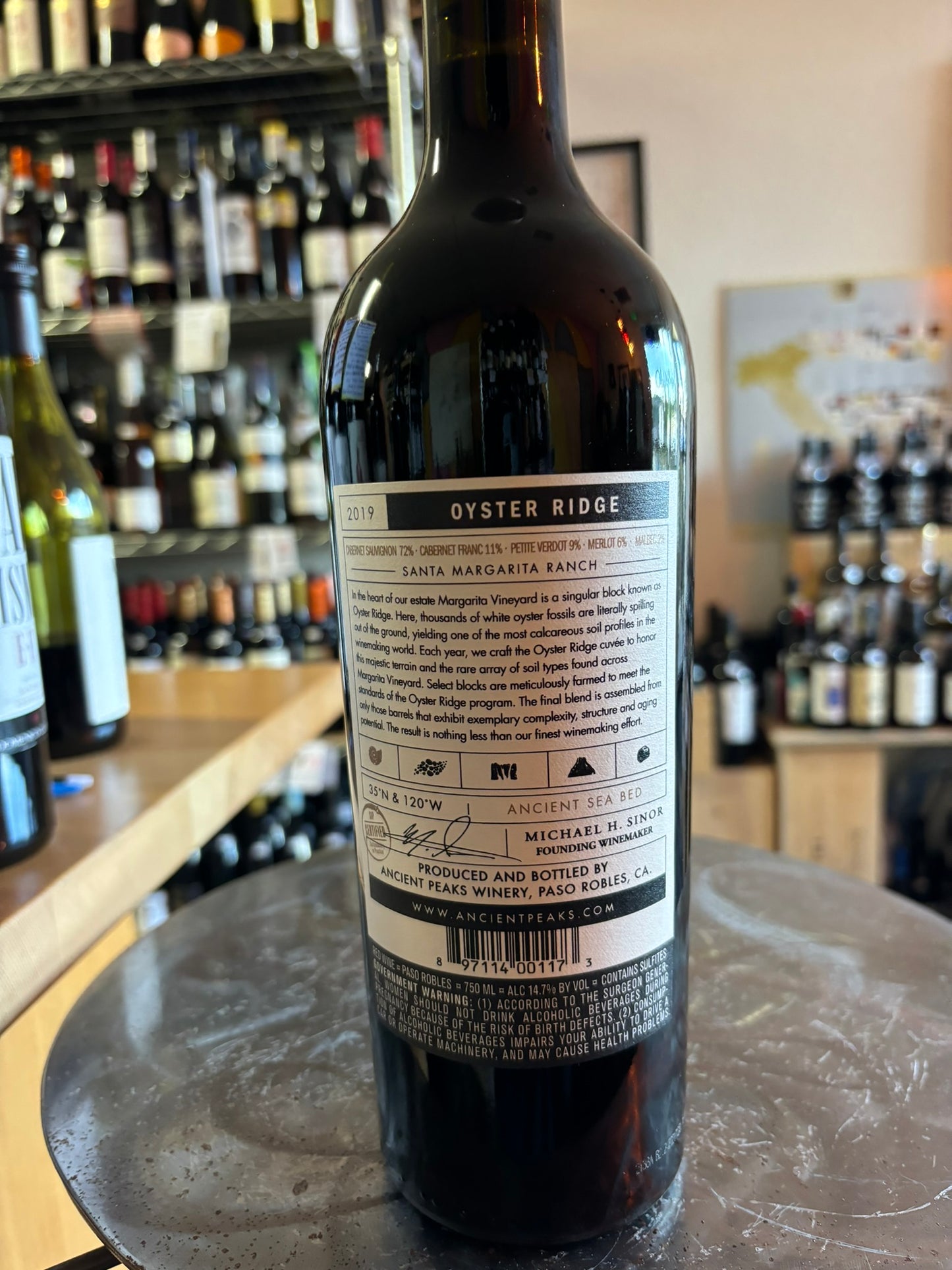 ANCIENT PEAKS 2019 Red Blend 'Oyster Ridge' (Paso Robles, California)
