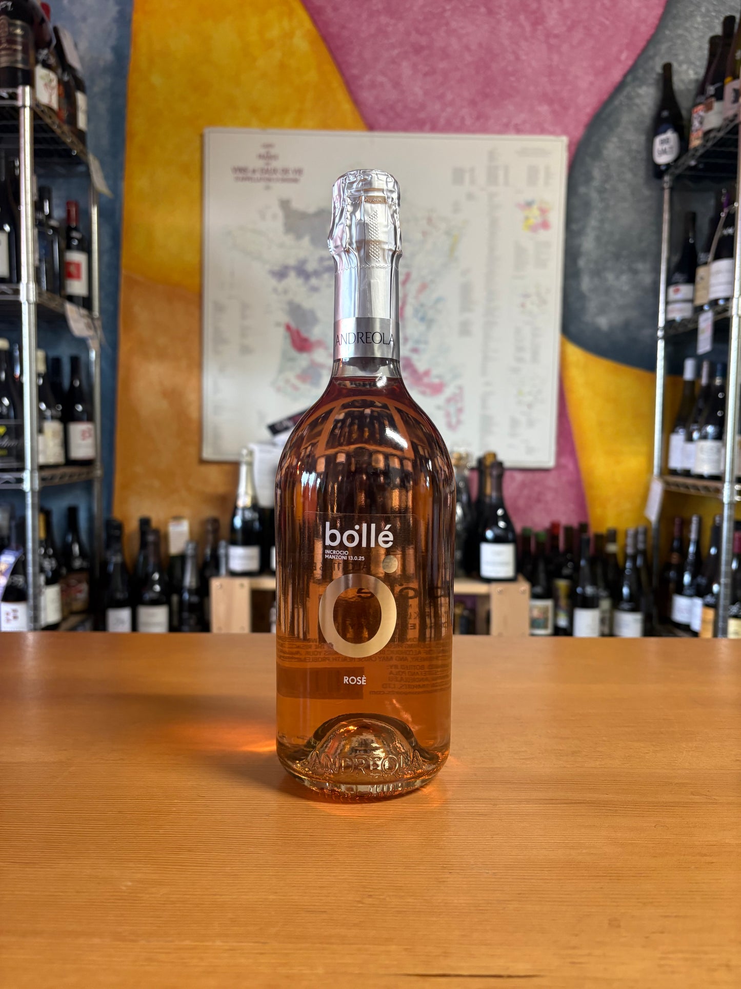 ANDREOLA NV Sparkling Rose 'Bollé' (Veneto, Italy)