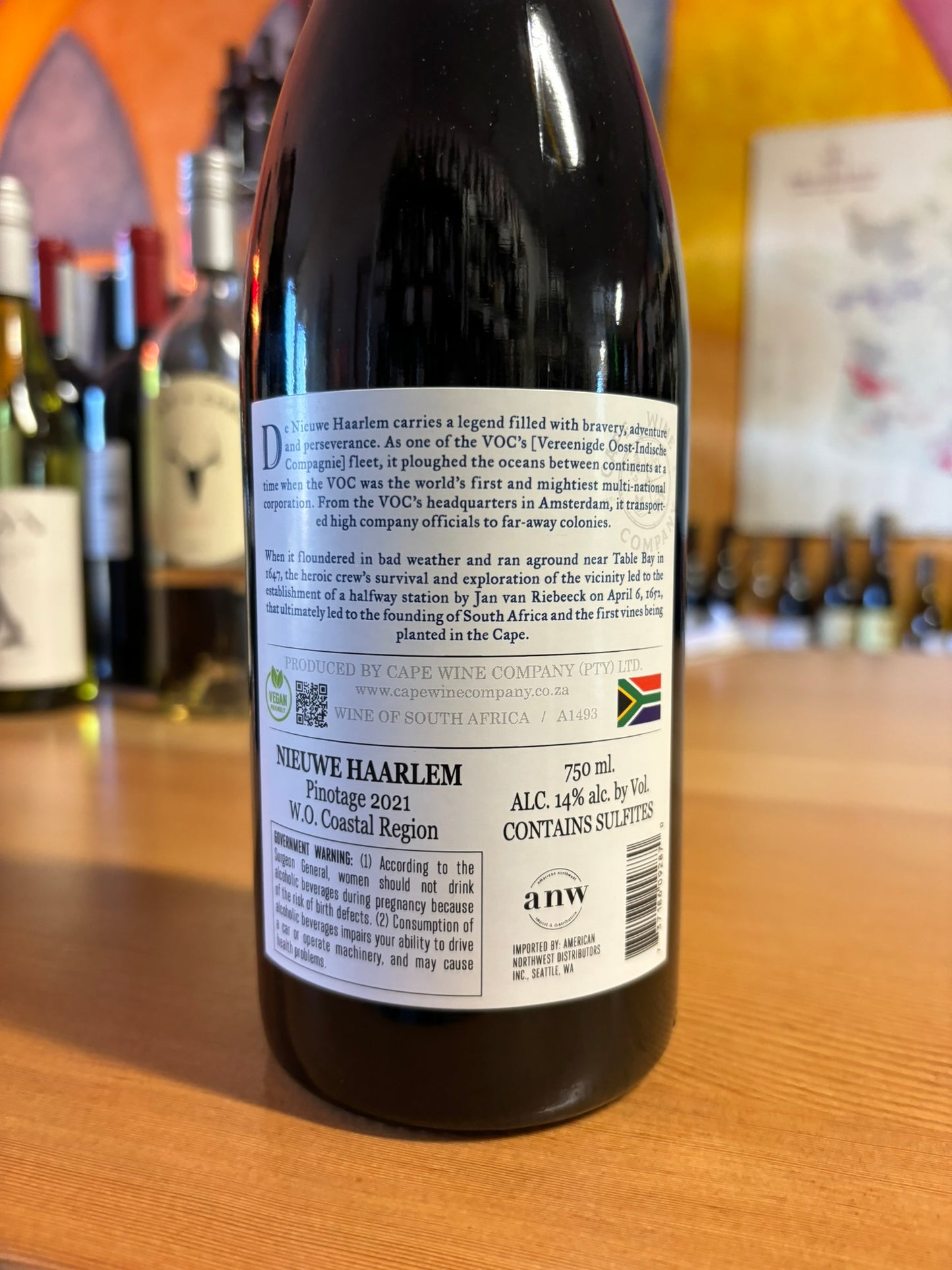 NIEUWE HAARLEM 2021 Pinotage (South Africa)