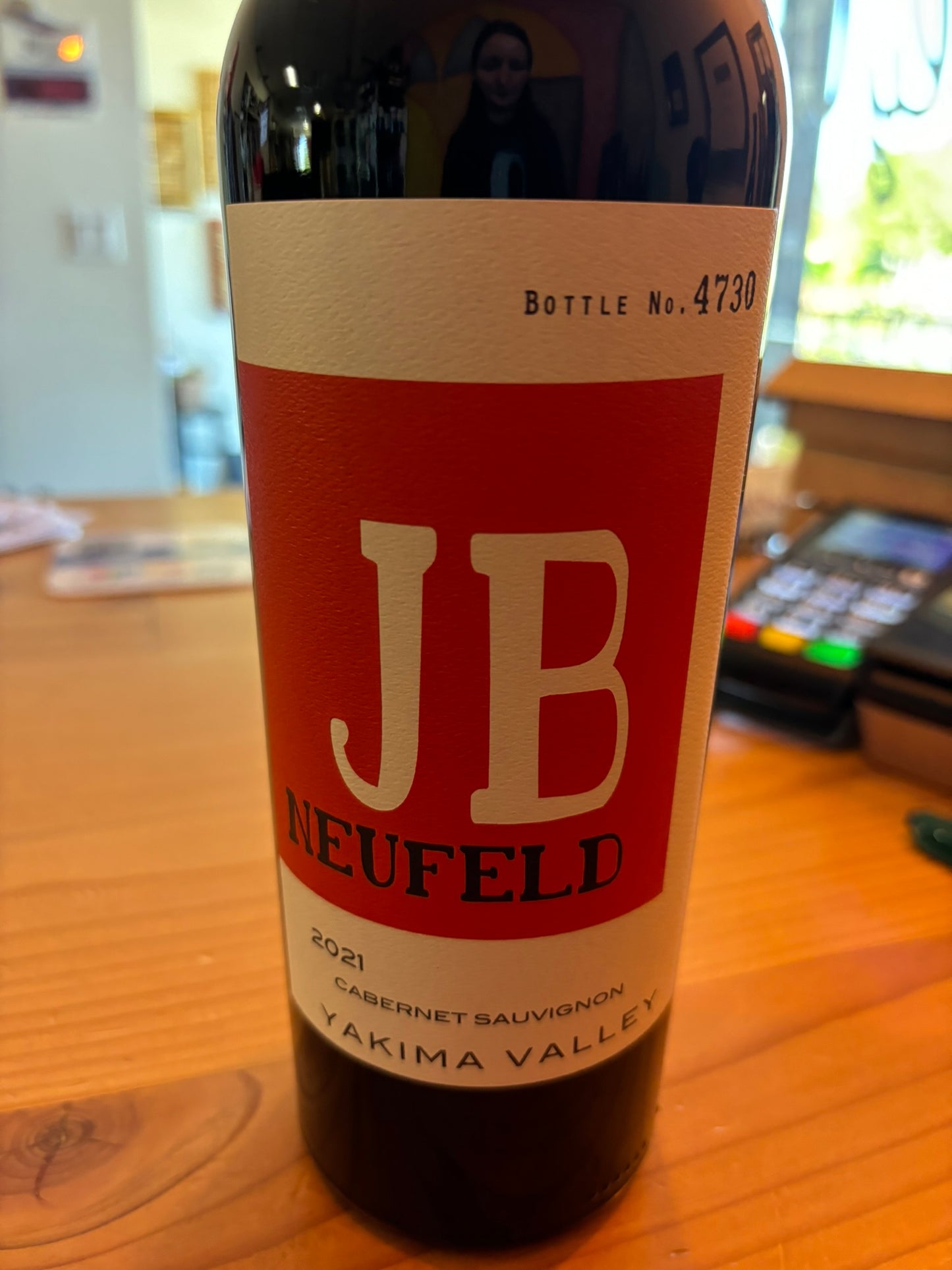 JB NEUFELD 2021 Cabernet Sauvignon (Yakima Valley, WA)