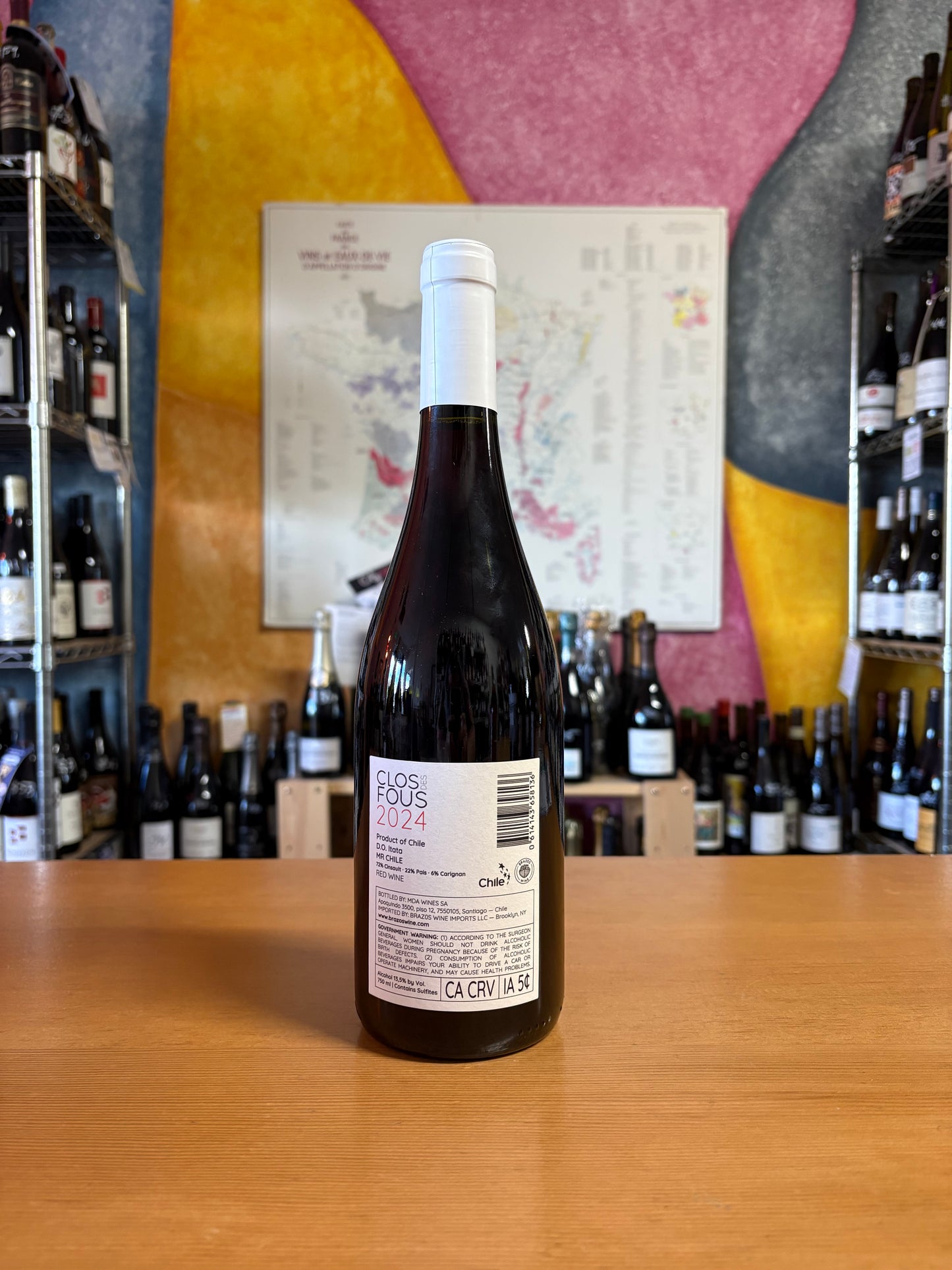 CLOS DE FOU 2024 Red Wine 'Mr. Chile' (Itata, Chile)