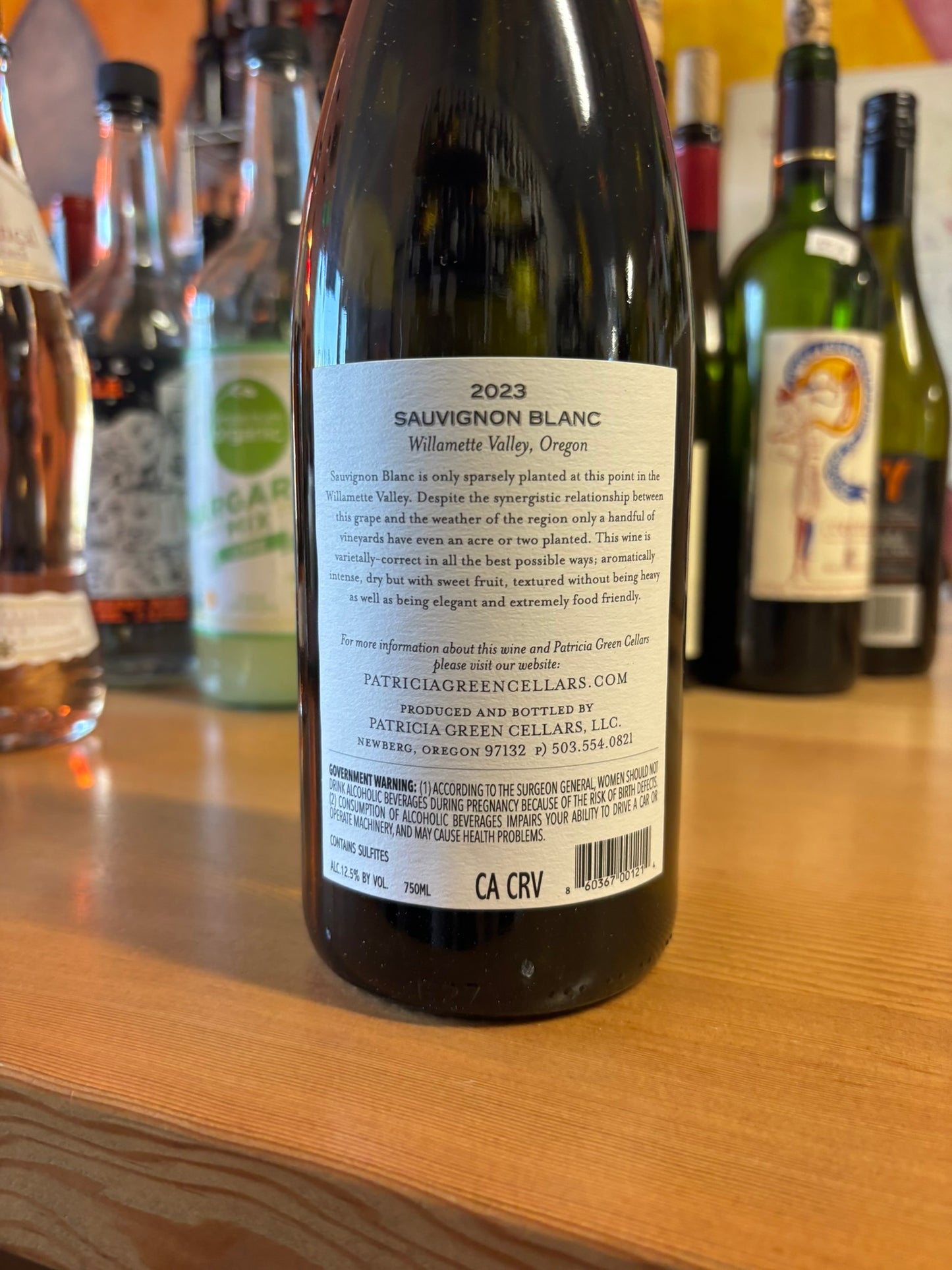 PATRICIA GREEN CELLARS 2025 Sauvignon Blanc (Willamette Valley, OR)