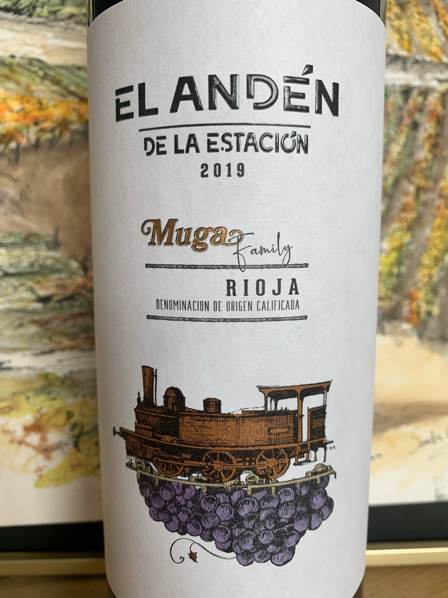 MUGA 'Family' 2019 Rioja 'El Anden de la Estacion' CRIANZA (Rioja, Spain)