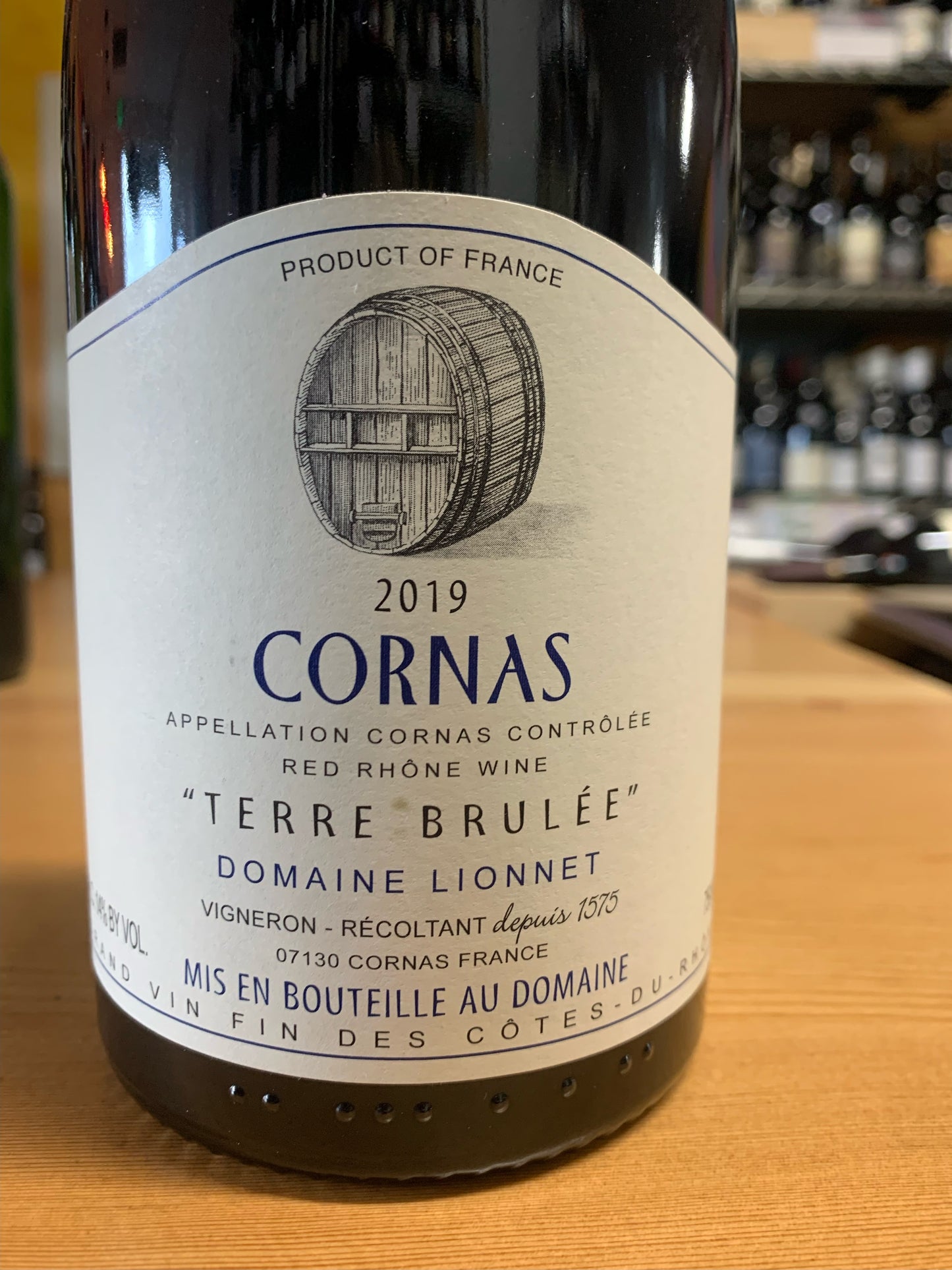 DOMAINE LIONNET 2019 Cornas ‘Terre Brulée’ (Rhone, France)