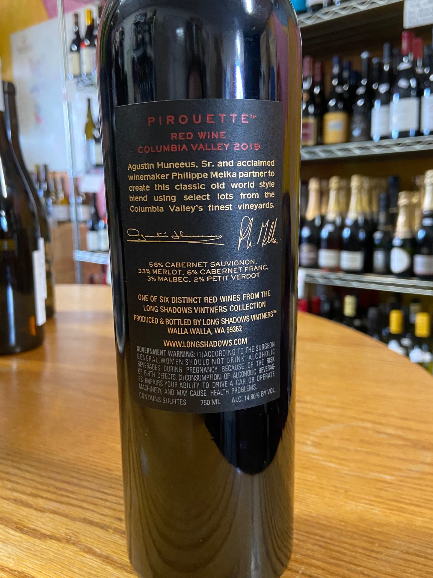 LONG SHADOWS 2019 Red Blend 'Pirouette' (Columbia Valley, WA)