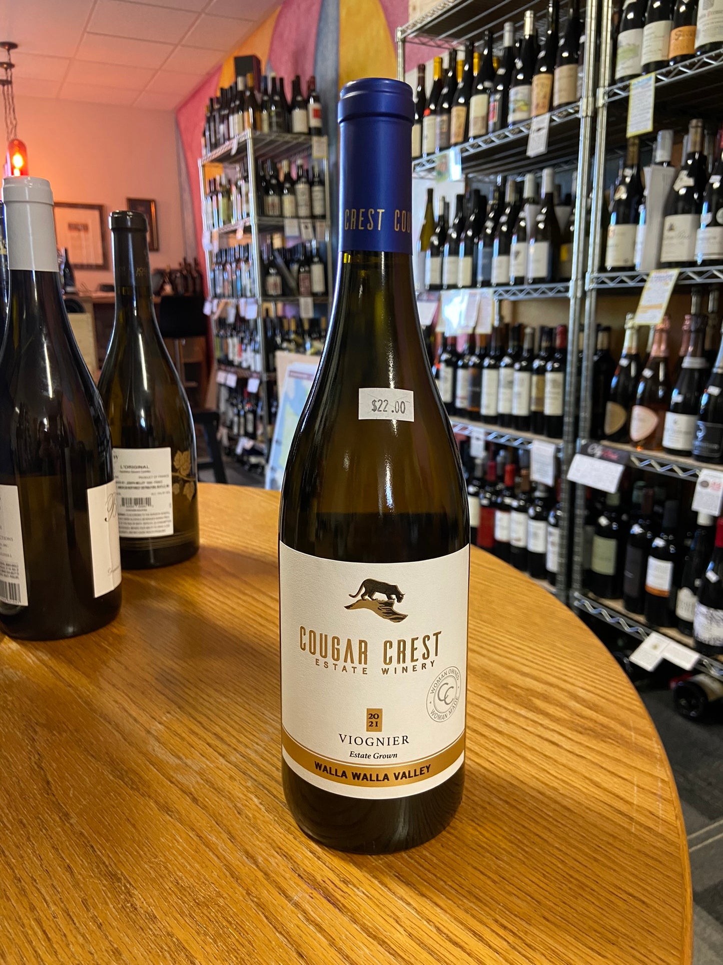 COUGAR CREST 2022 Viognier (Walla Walla, WA)