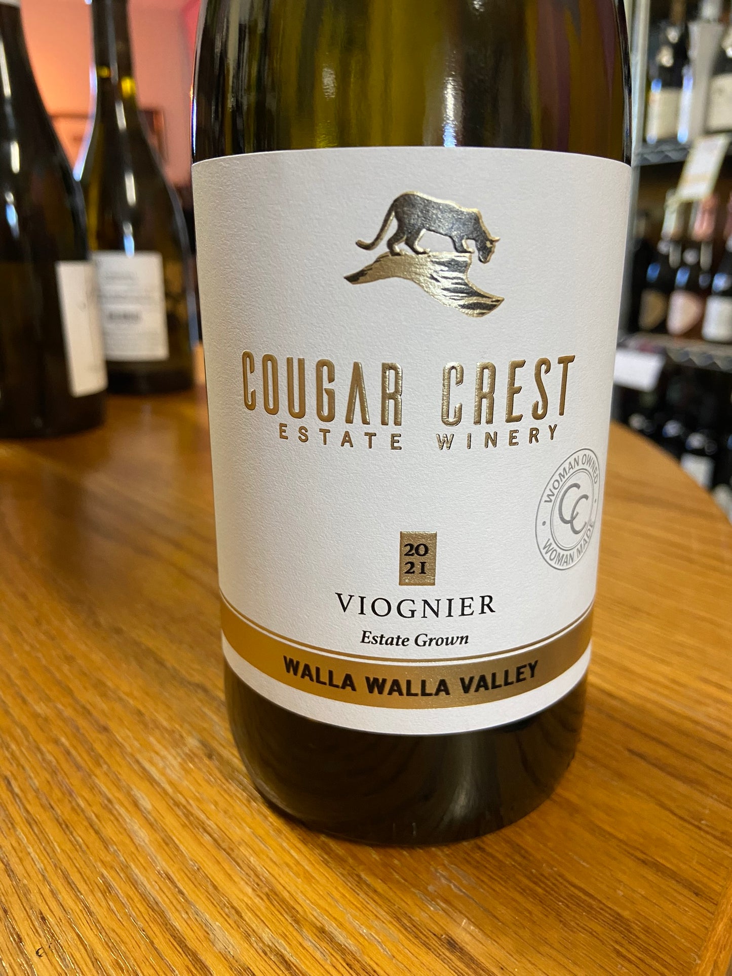 COUGAR CREST 2022 Viognier (Walla Walla, WA)