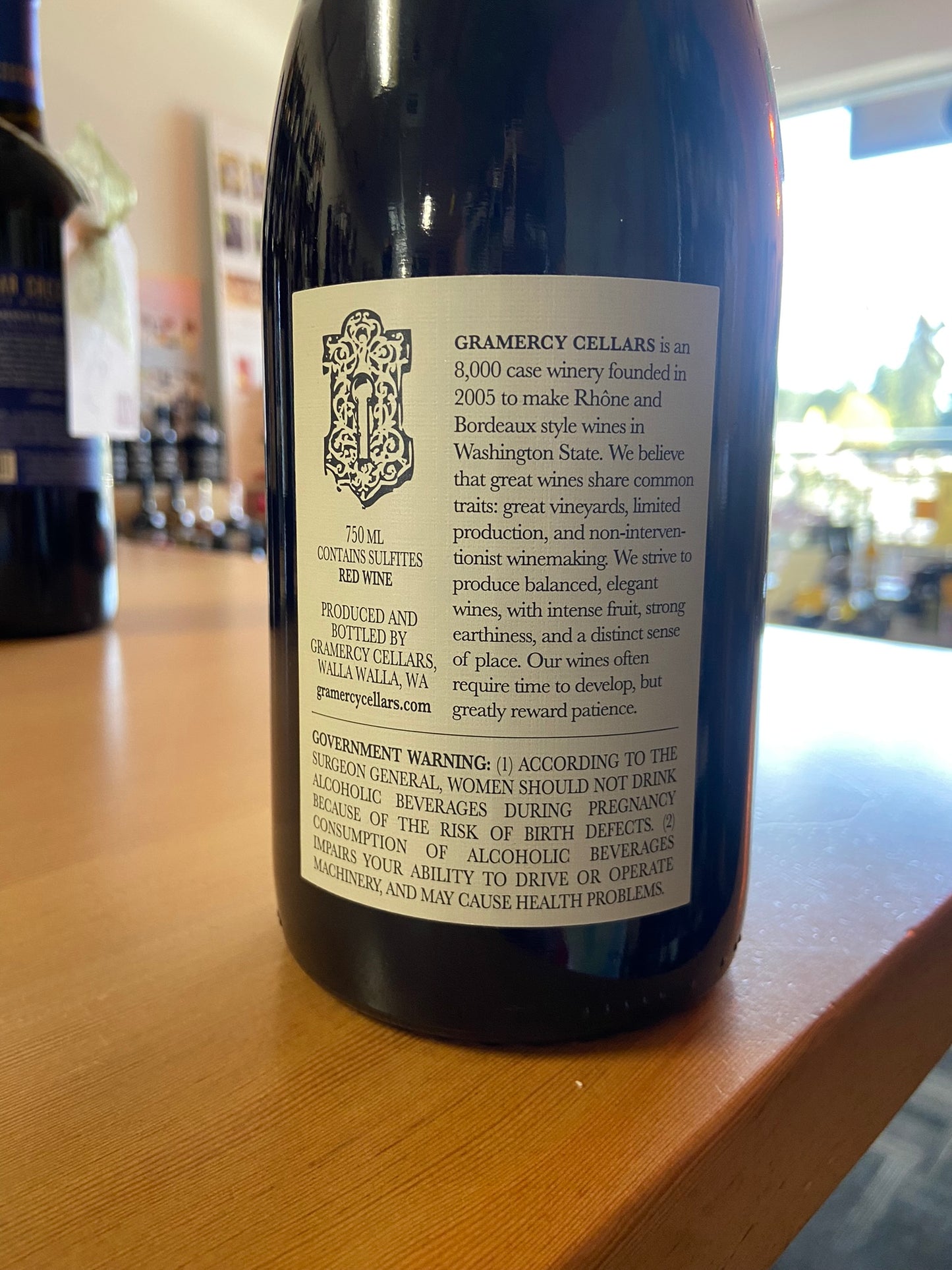 GRAMERCY CELLARS 2019 John Lewis Syrah (Walla Walla, WA)