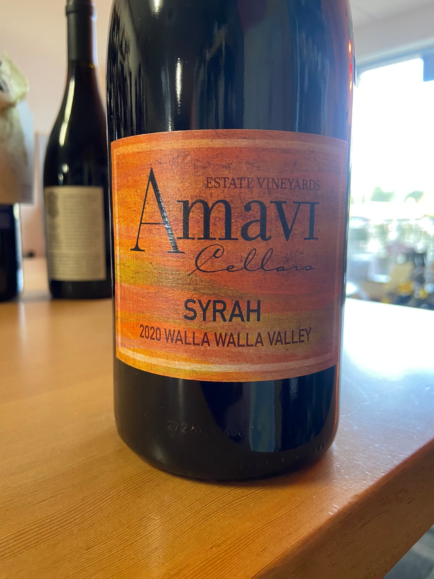 AMAVI CELLARS 2020 Syrah (Walla Walla, WA)