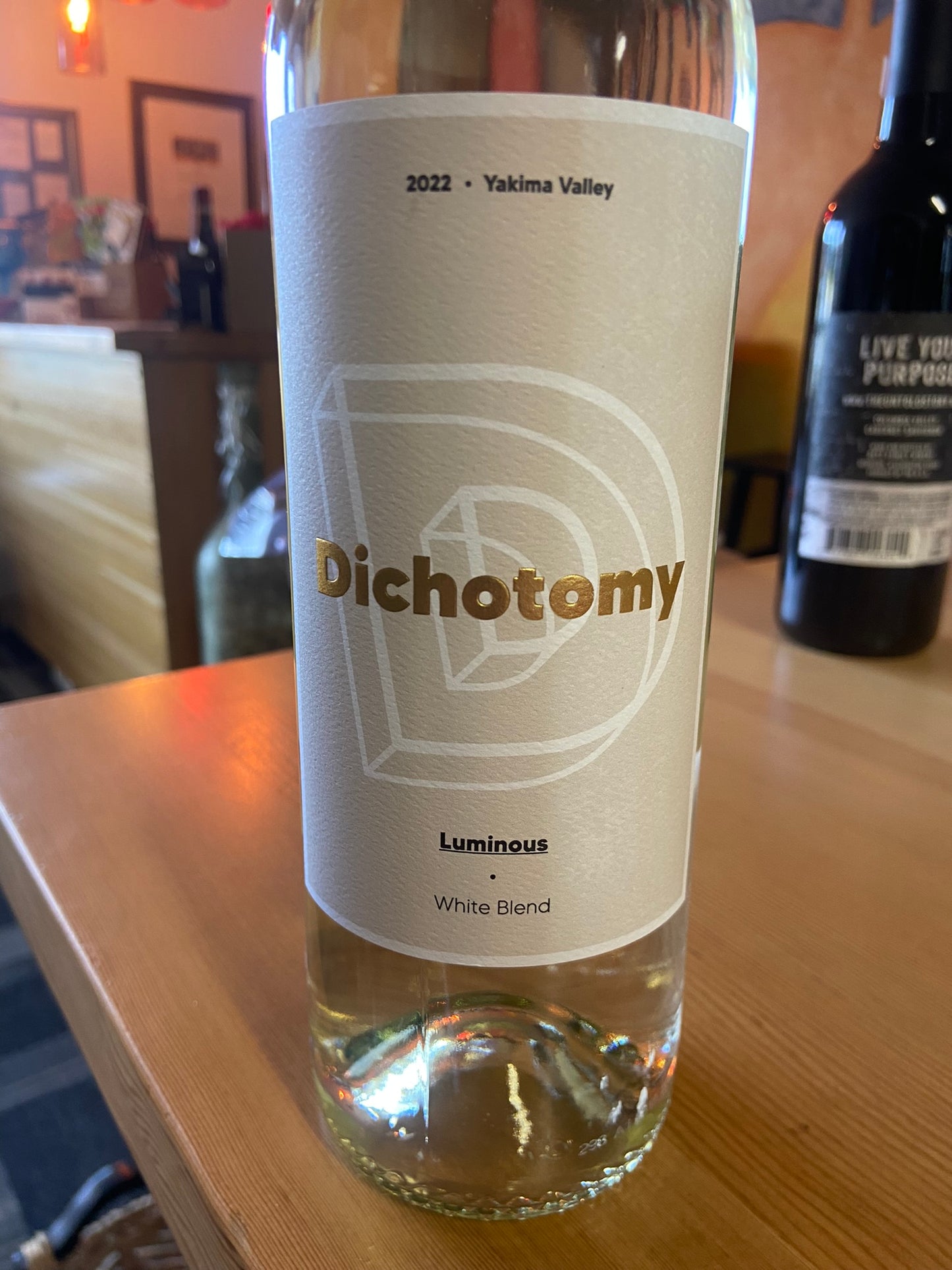 DICHOTOMY 2022 White Blend 'Luminous' (Yakima Valley, WA)