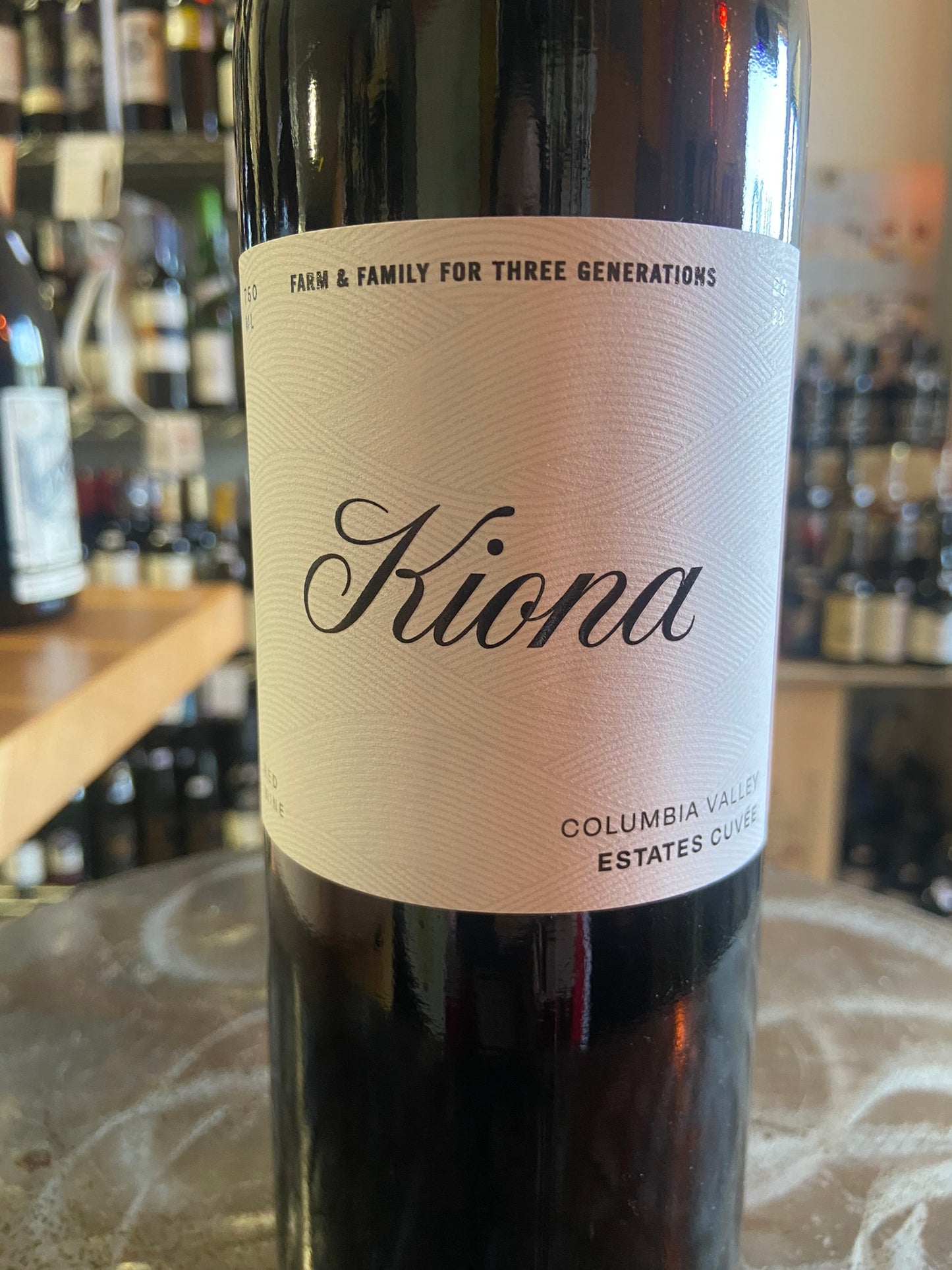 KIONA 2019 Red Blend 'Estates Cuvée' (Columbia Valley, WA)